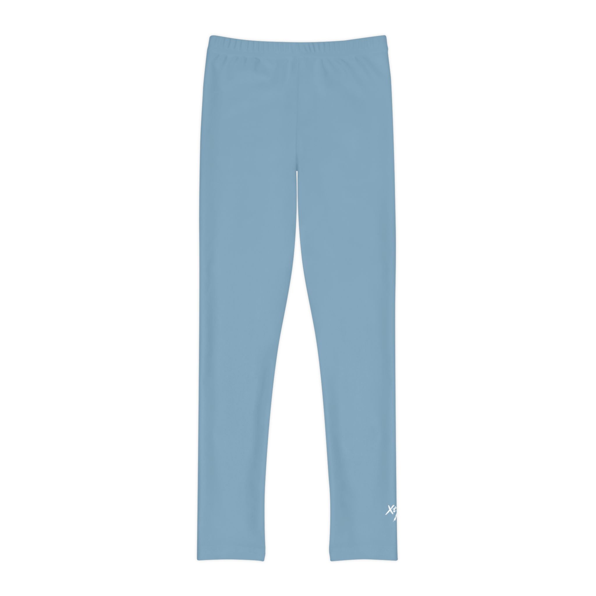 Light Blue Youth Full-Length Leggings -Xtreme Kidz