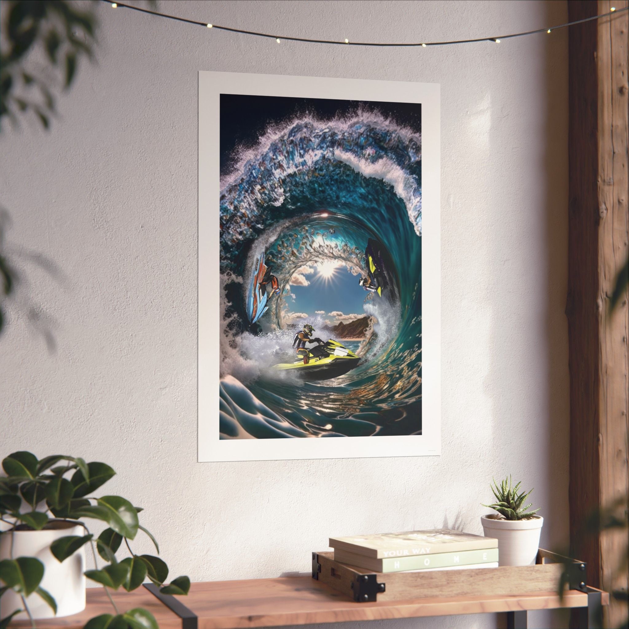 Jet Ski Vortex -  Watersports - Gallery Print Poster - DC0212