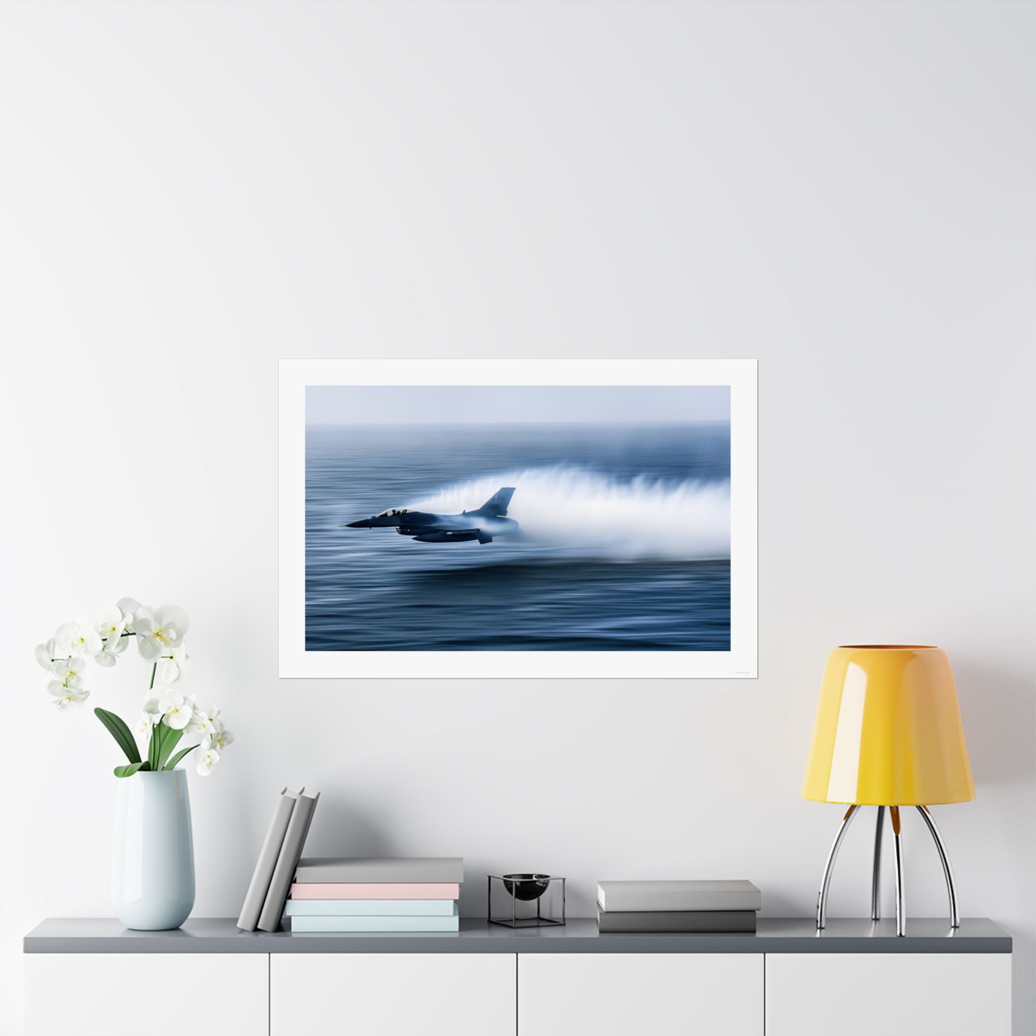 F16 Jet Skiing - Aviation - Gallery Print Poster - DC0149