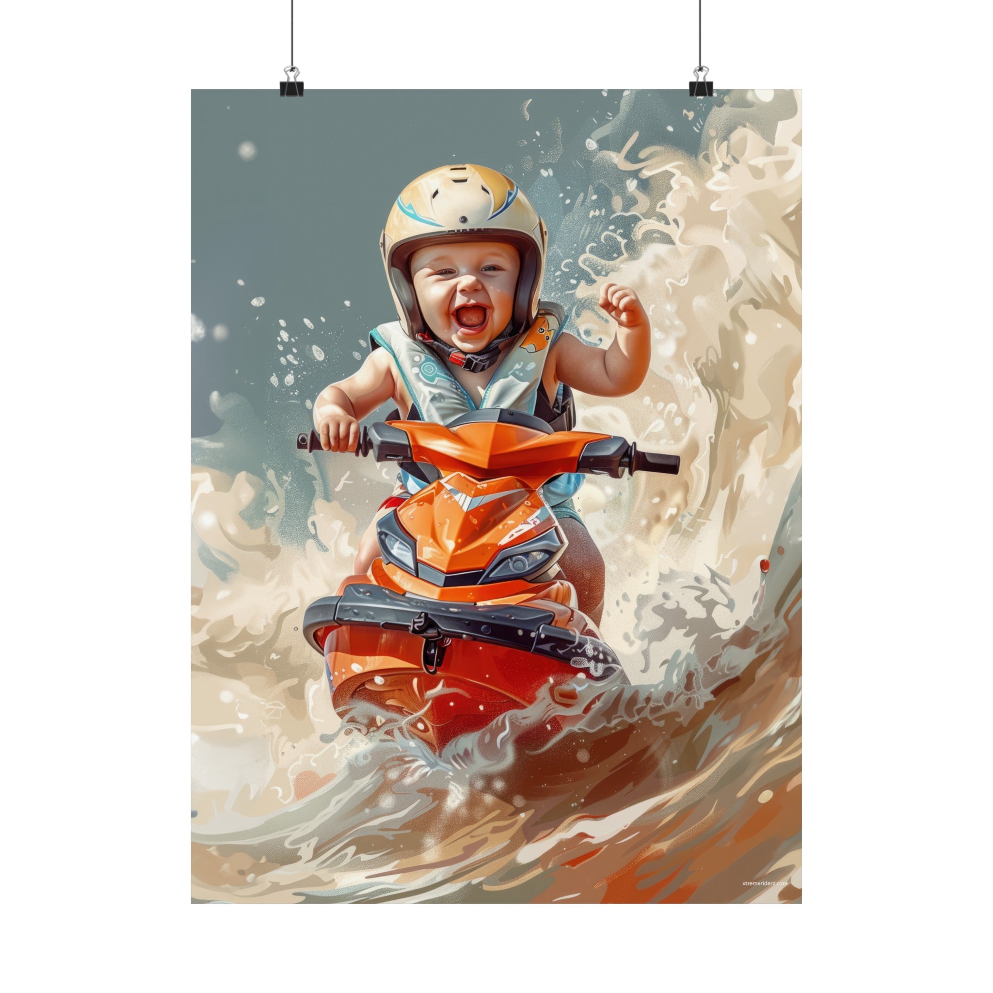 Jet Ski- Xtreme Kidz- Matte Vertical Posters