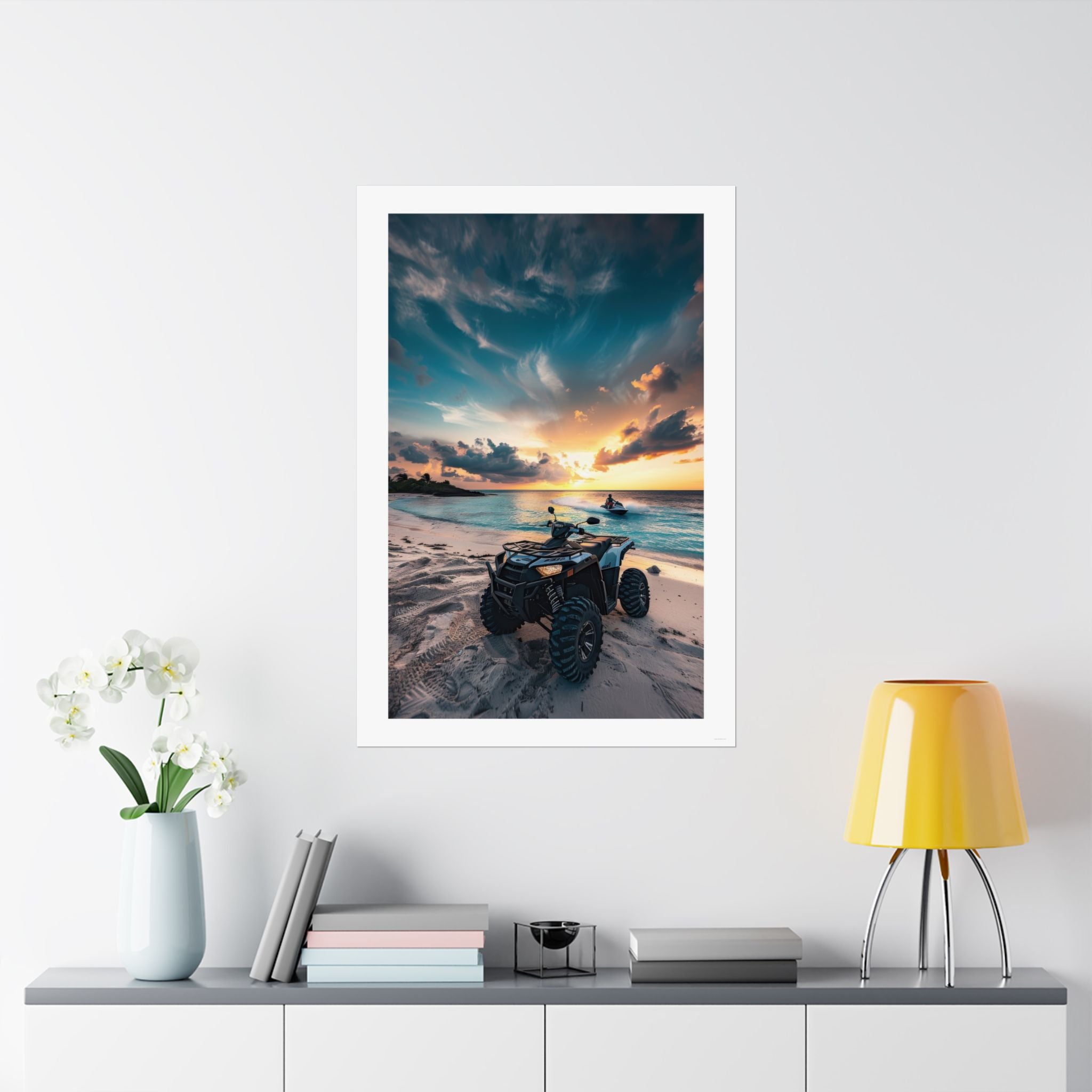 Cooling Off -  ATV/Watersports - Gallery Print Poster - DC0142