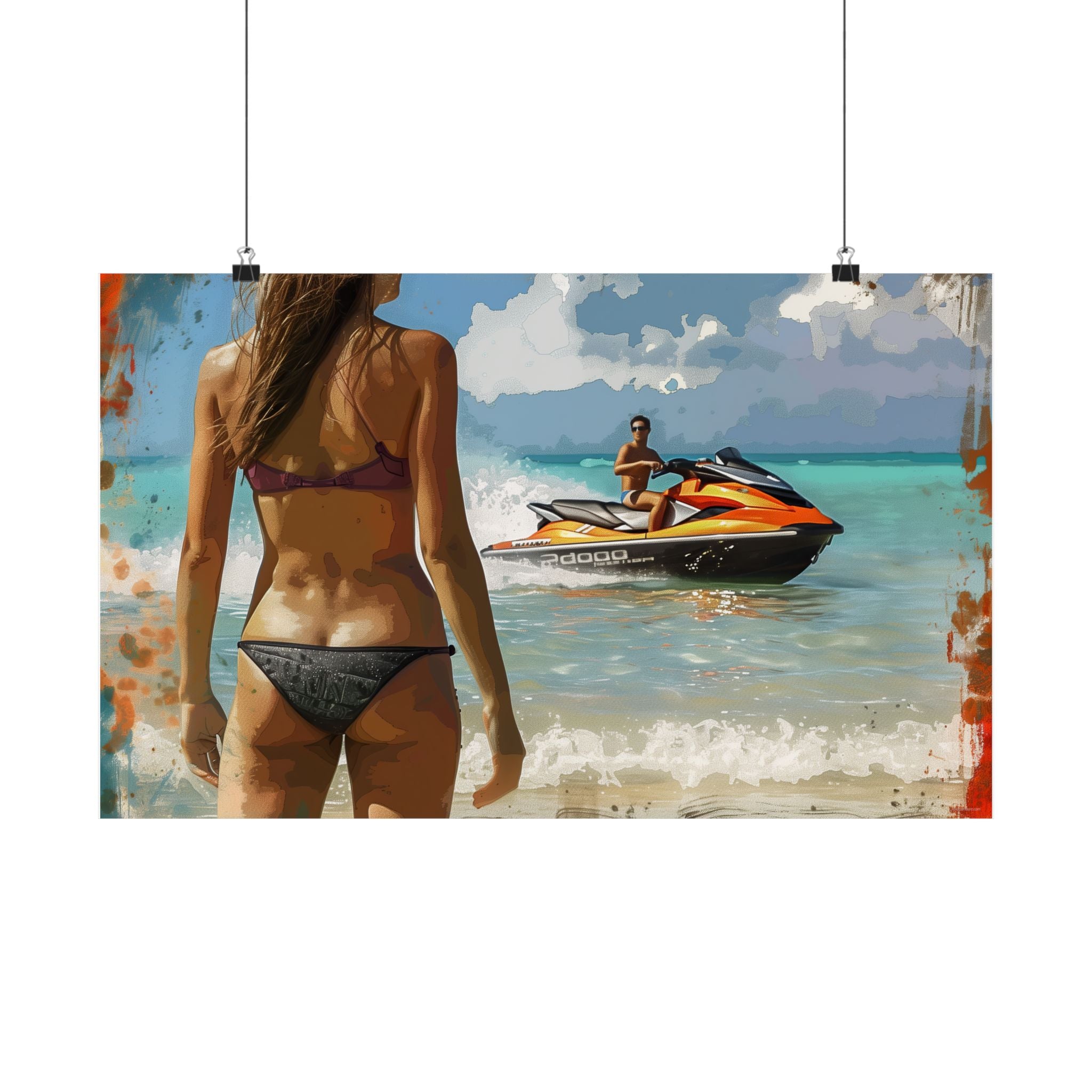Showing Off - Watersports - Poster - TG0110