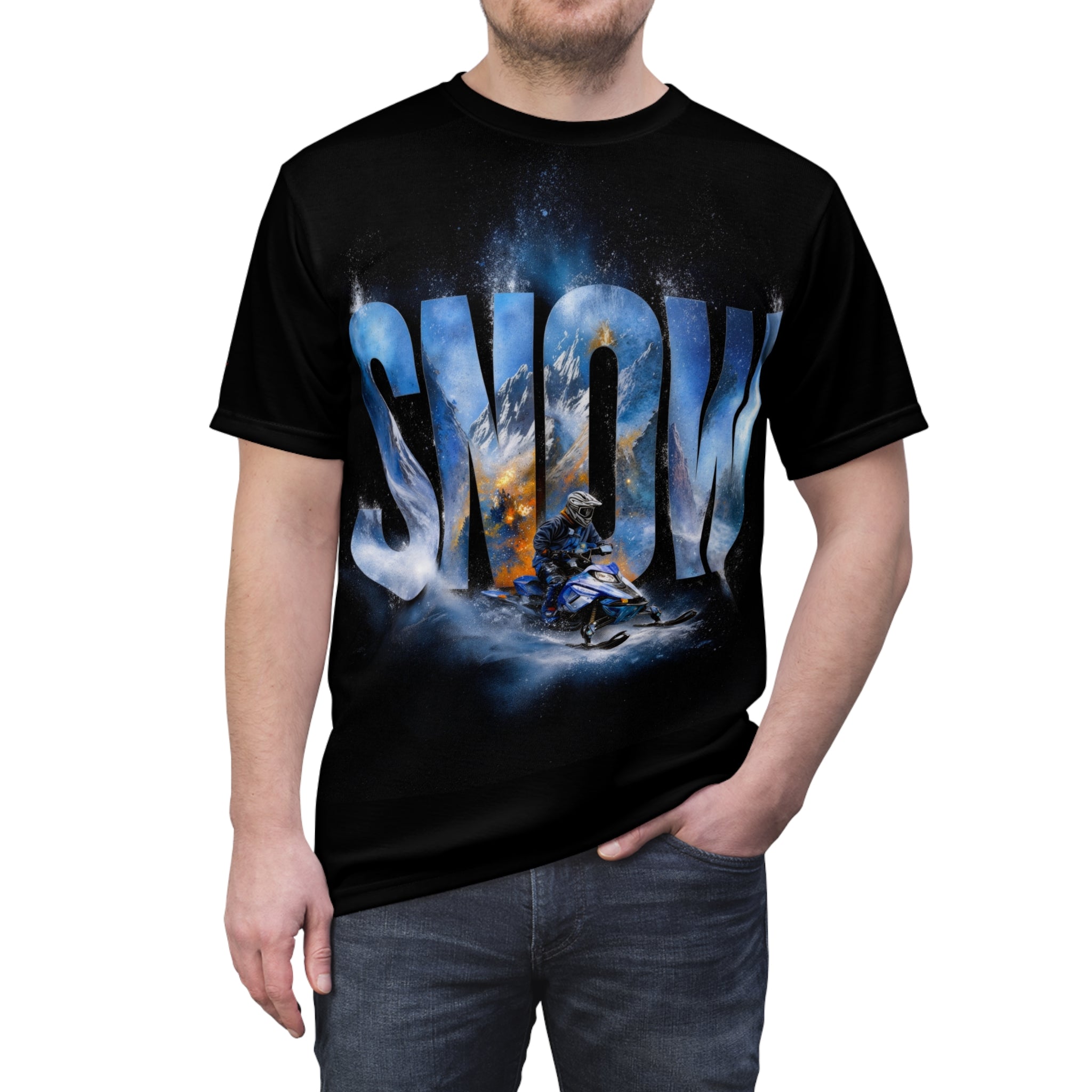 Snow - Snowmobile - Men's Tee Shirt - DC0317