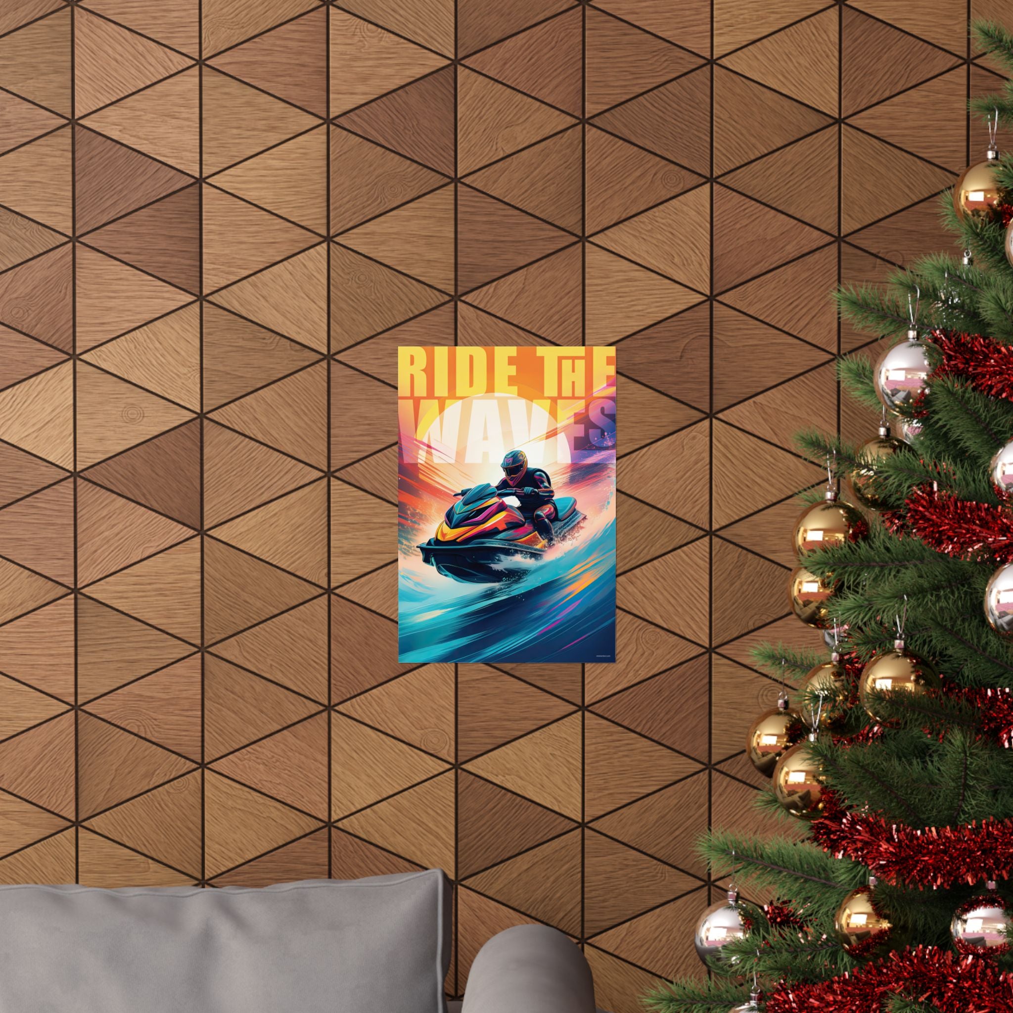 Ride The Waves - Xtreme Kidz- Matte Vertical Poster