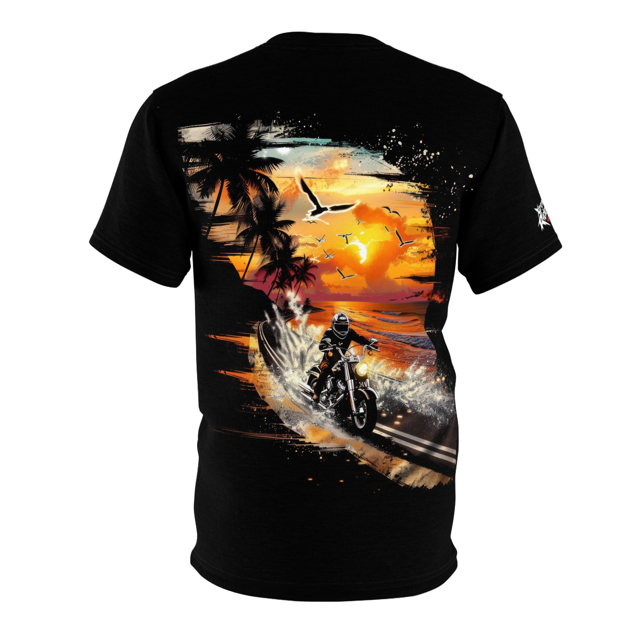 Retro Biker - Motorcycle - Men's Tee Shirt - DC0117