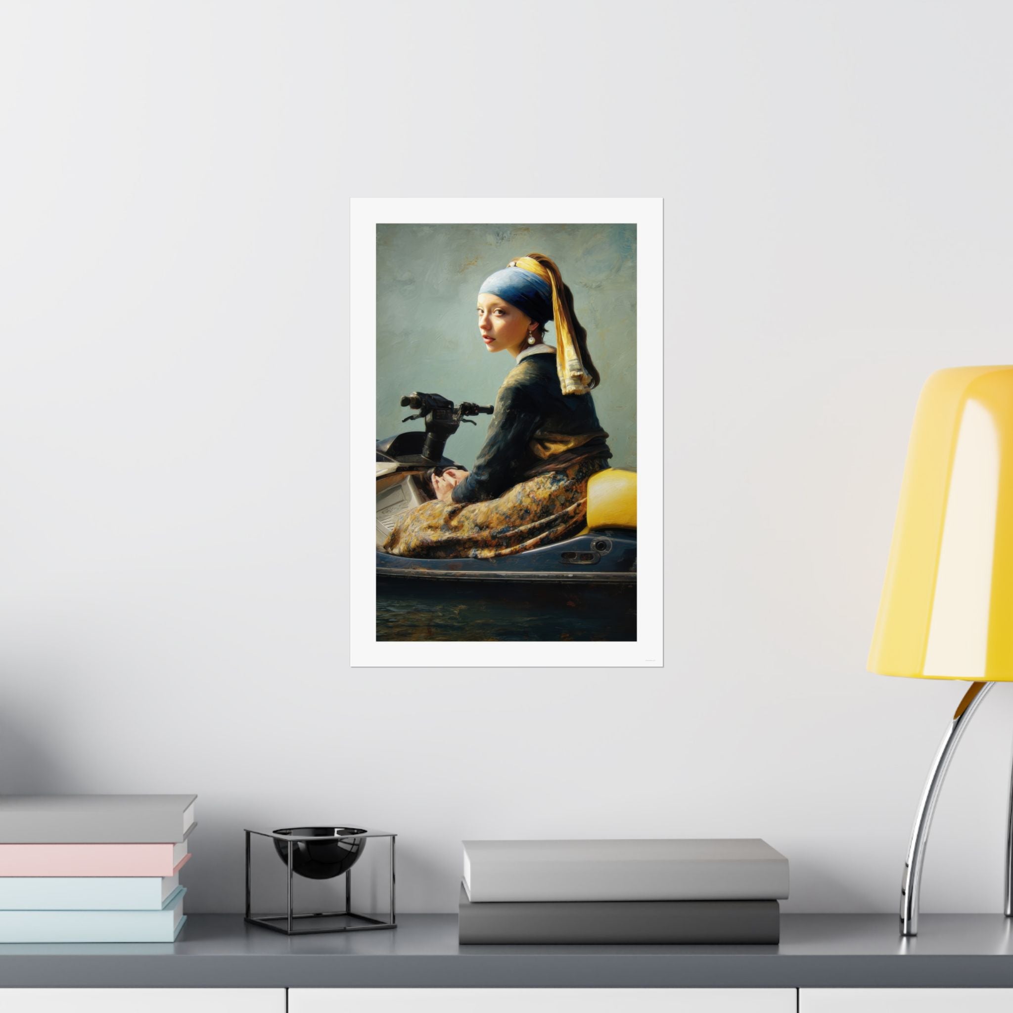 Girl With a Pearl Earring - Johanne Vemeer - Watersports - Gallery Print Poster - DC0260