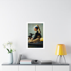 Girl With a Pearl Earring - Johanne Vemeer - Watersports - Gallery Print Poster - DC0260