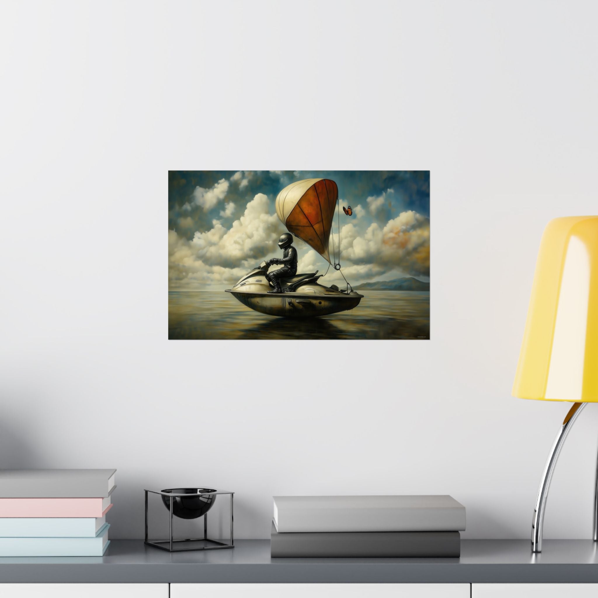 Butterfly Ships - Salvador Dali - Watersports - Poster