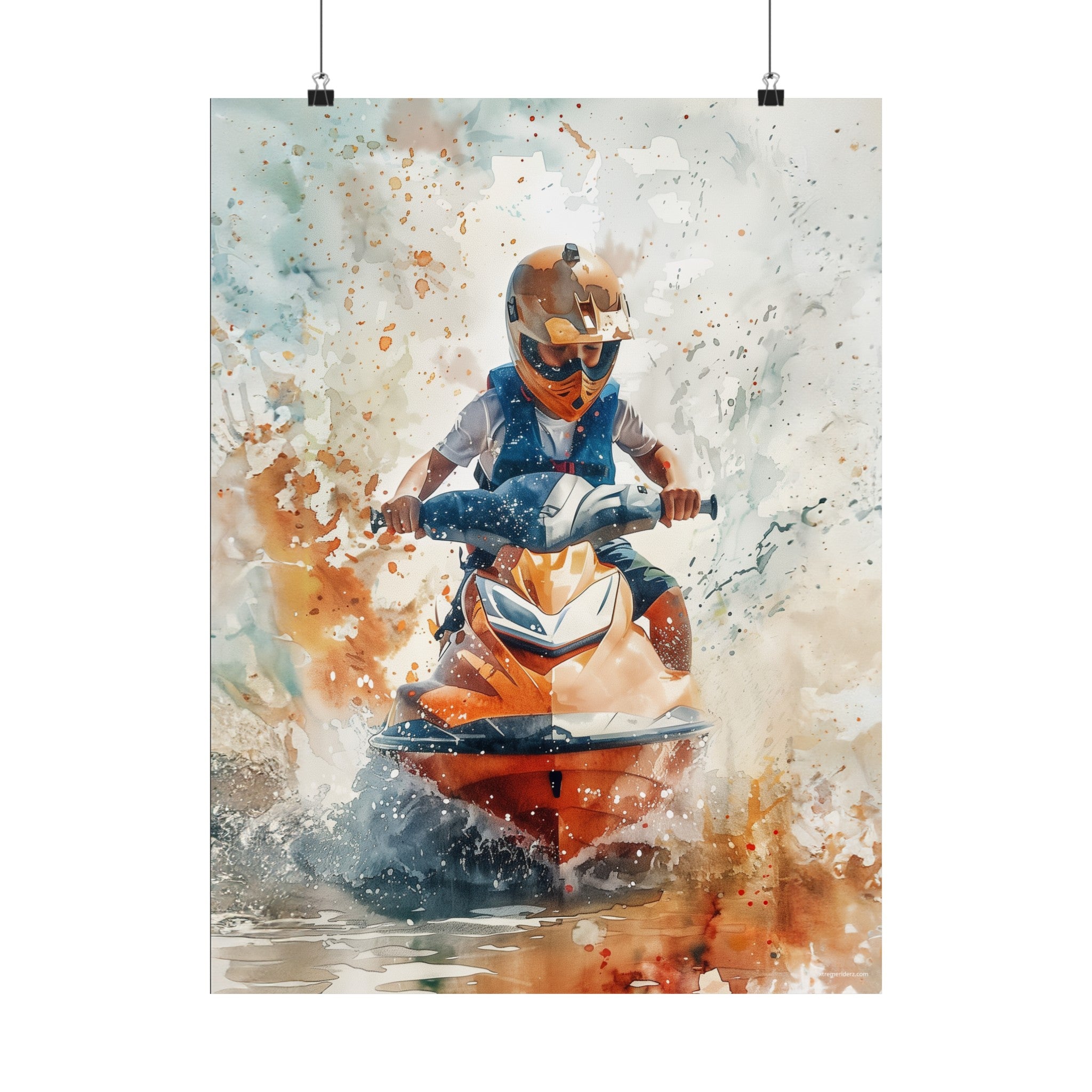 Jet Ski- Xtreme Kidz- Matte Vertical Posters