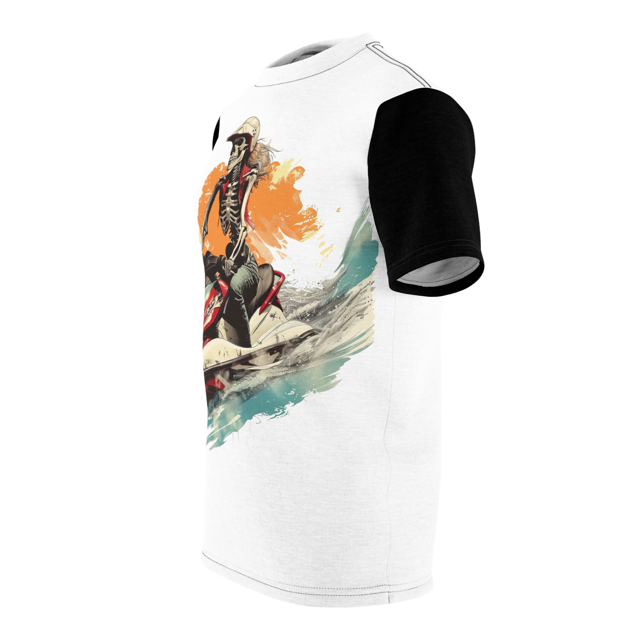 Skeleton Riderz - Watersports - Unisex Tee Shirt - TG0126