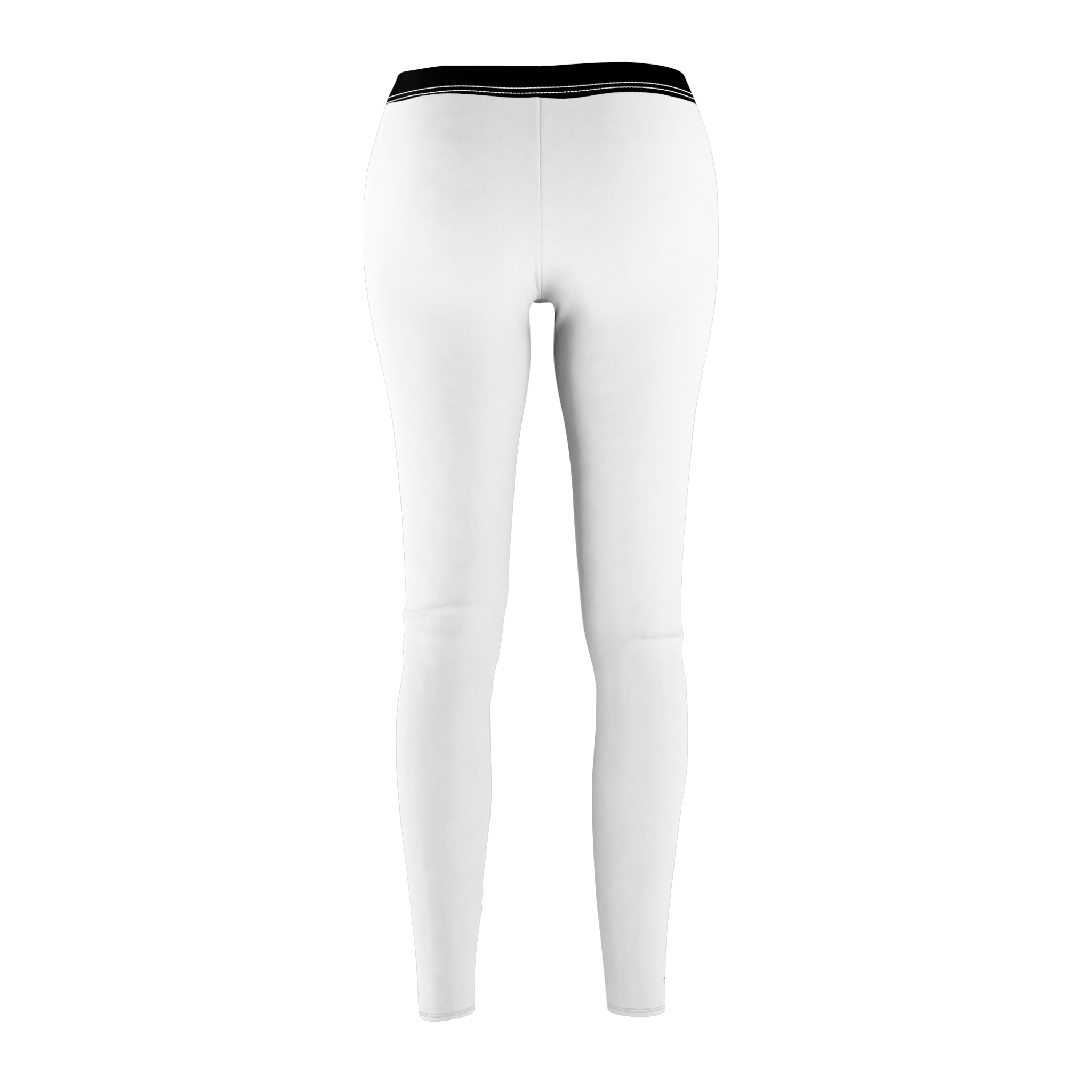 White Women's Casual Leggings- Xtreme Riderz