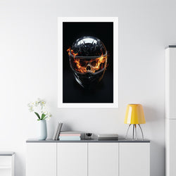 Hot Headed - Motorcycle - Gallery Print Poster - DC0232