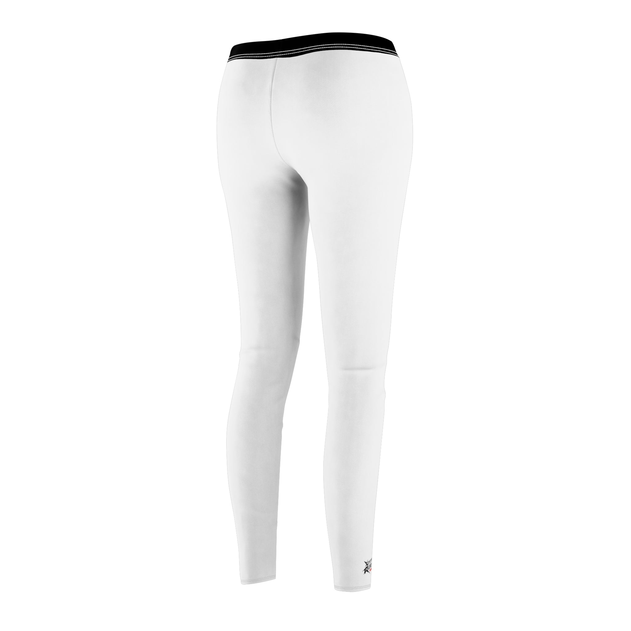 White Women's Casual Leggings- Xtreme Riderz