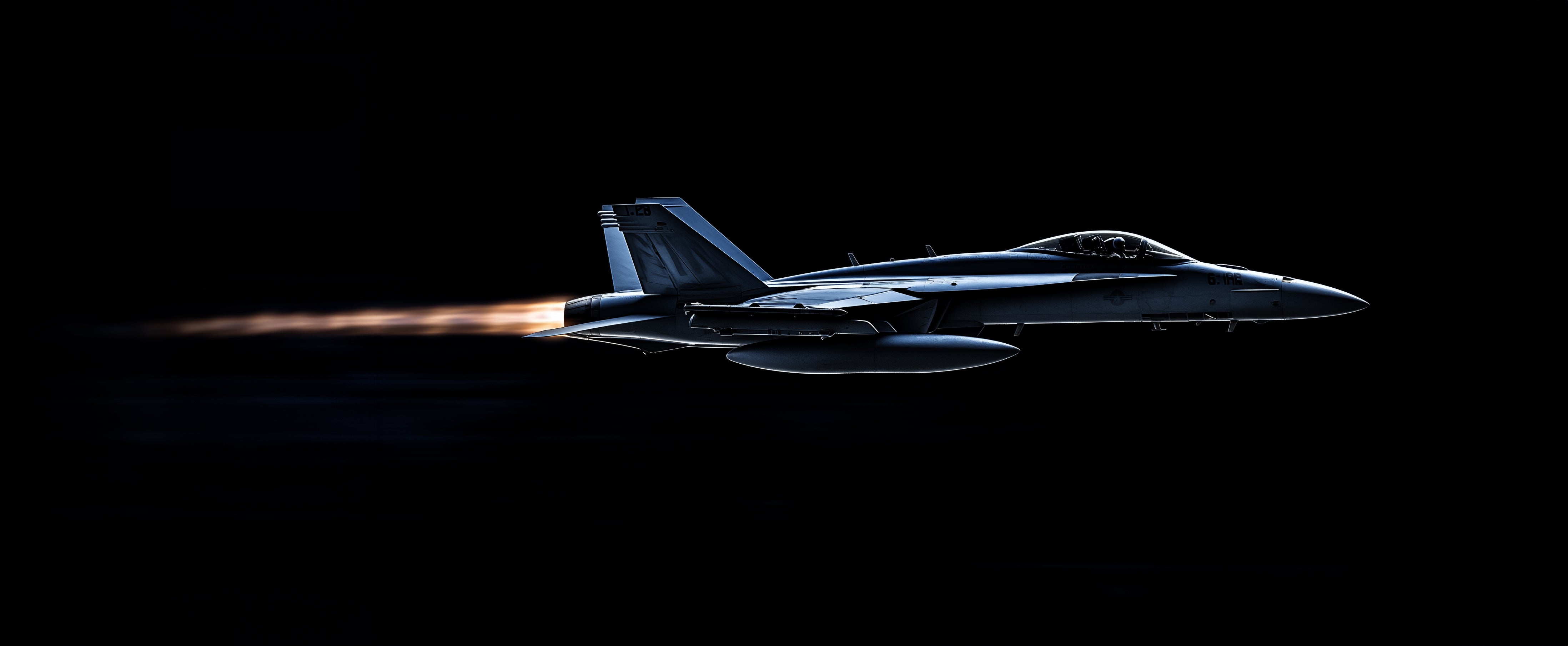 FA-18E Super Hornet Black Mug (11oz, 15oz) - Aviation - DC0243