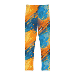 Multicolor Youth Full-Length Leggings-Xtreme Kidz