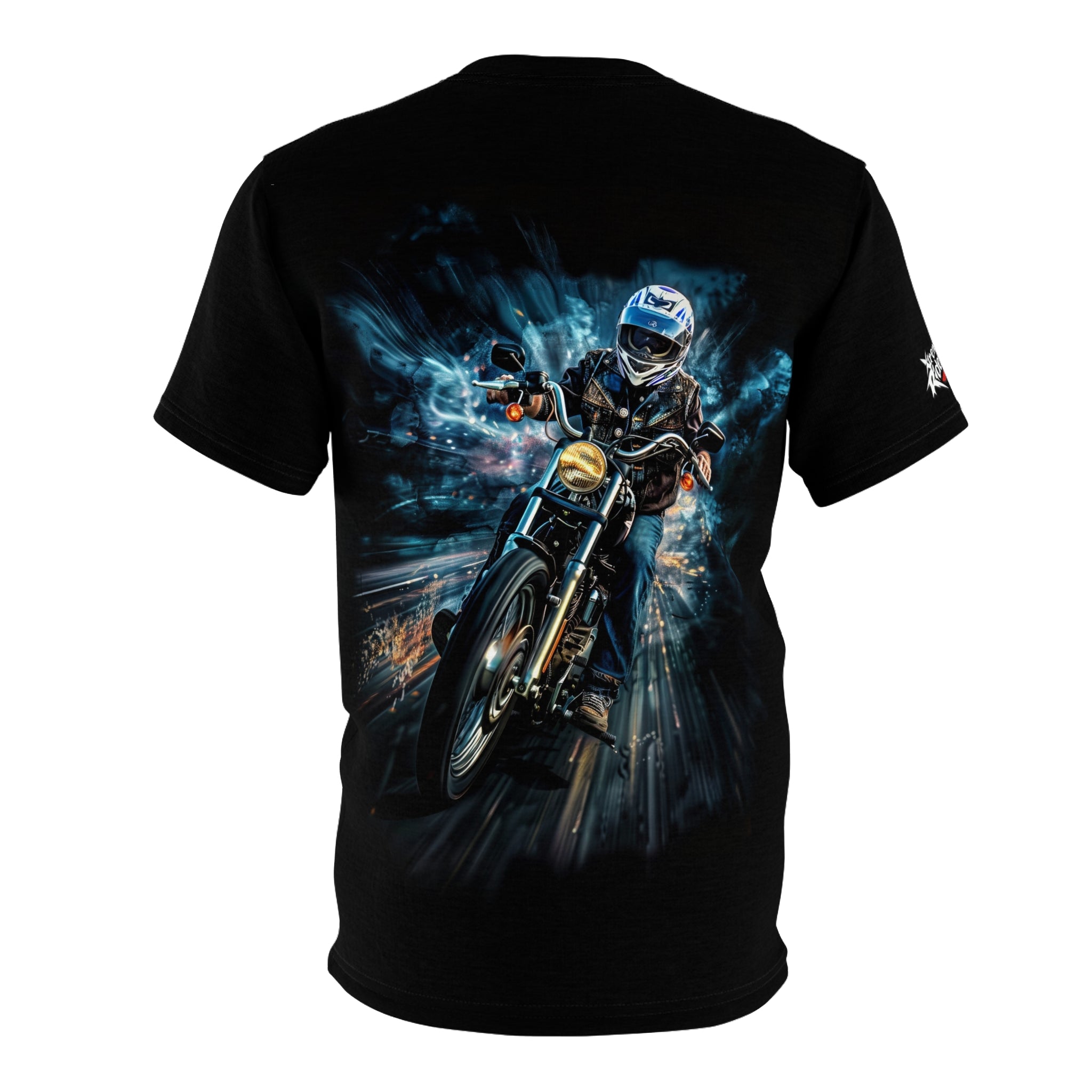 Black & Blue - Motorcycle - Men's Tee Shirt - DC0116