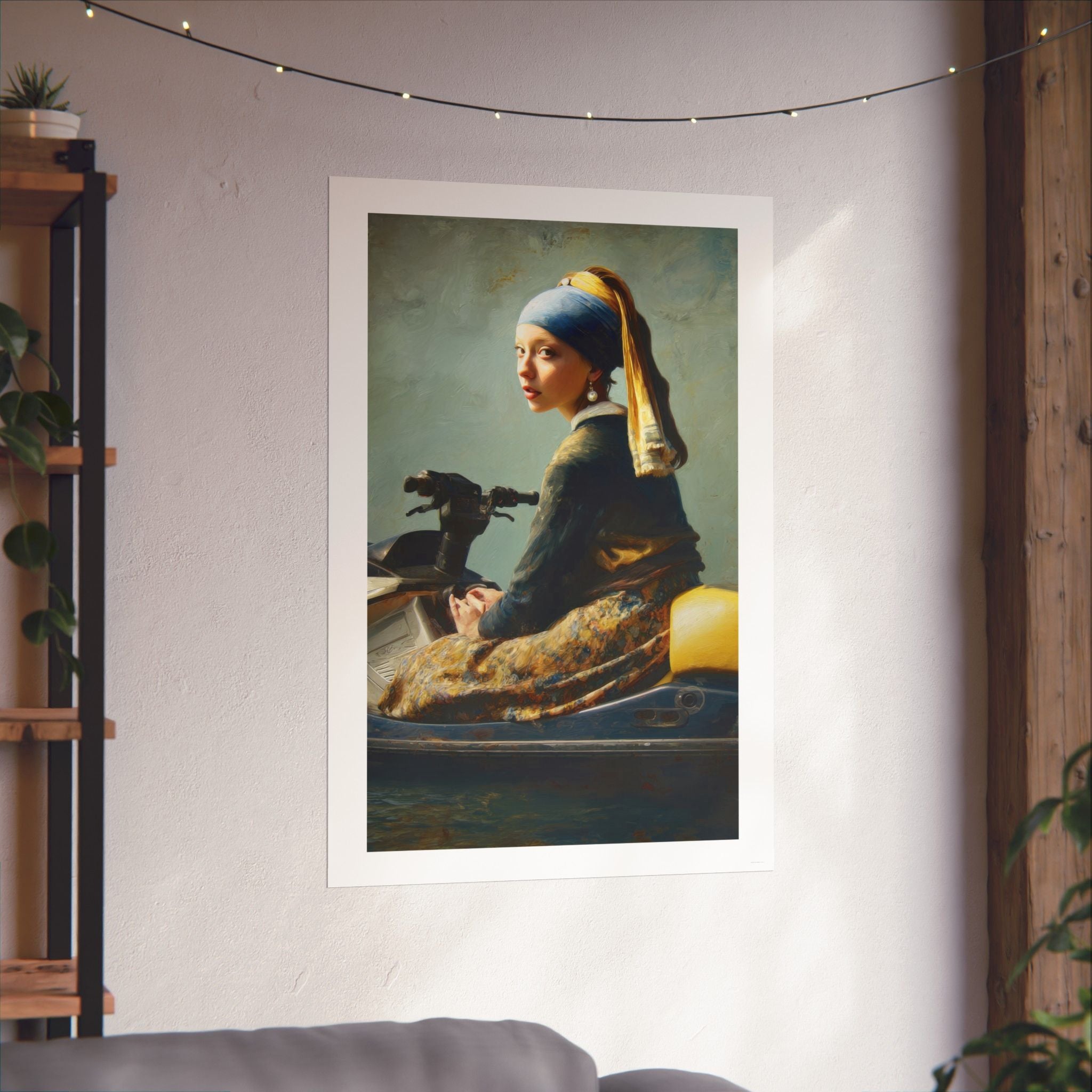 Girl With a Pearl Earring - Johanne Vemeer - Watersports - Gallery Print Poster - DC0260