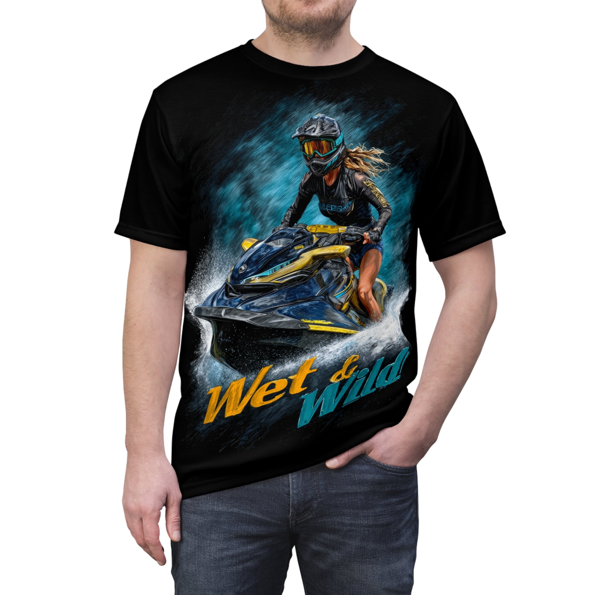 Wet & Wild! - Watersports - Men's Tee Shirt - DC0271