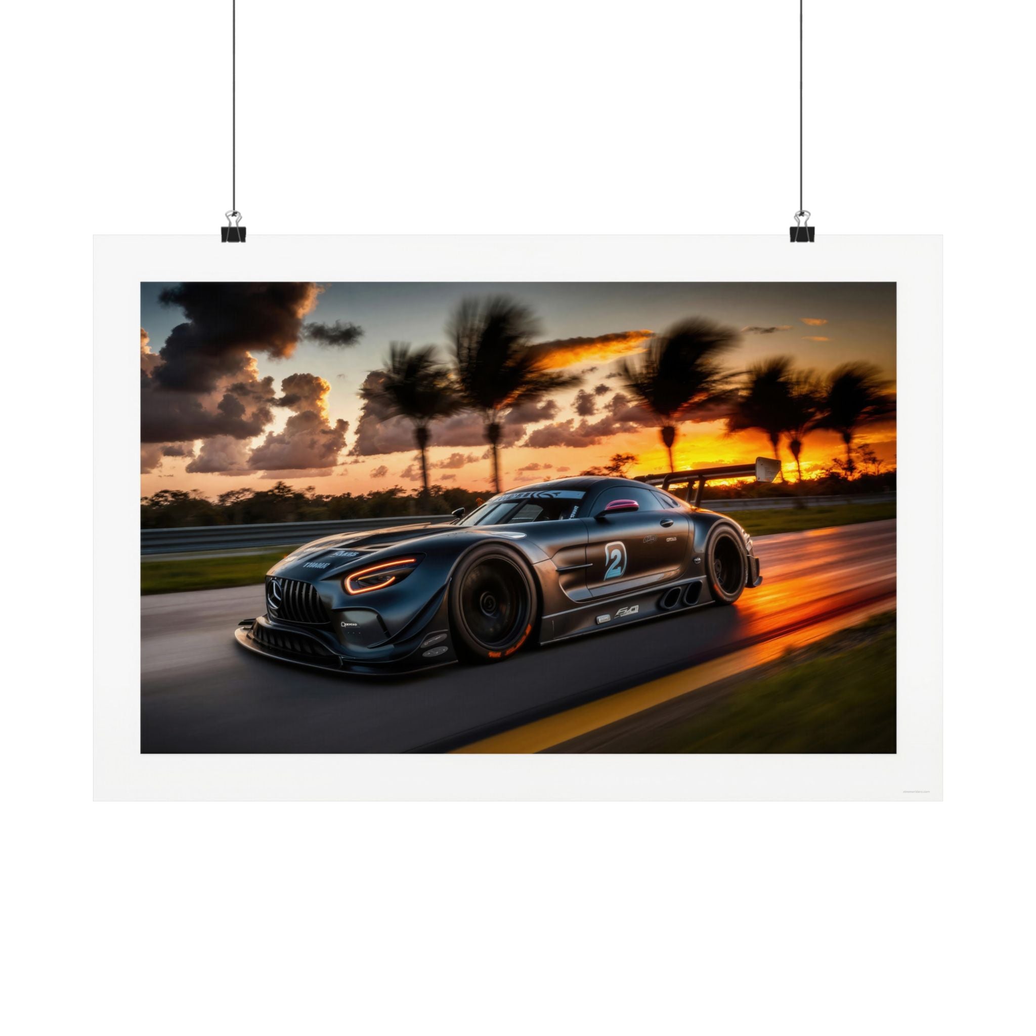 Mercedes AMT GT3 - Auto - Gallery Print Poster - DC0133