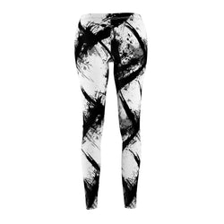 Scratch Pattern Women's Casual Leggings- Xtreme Riderz