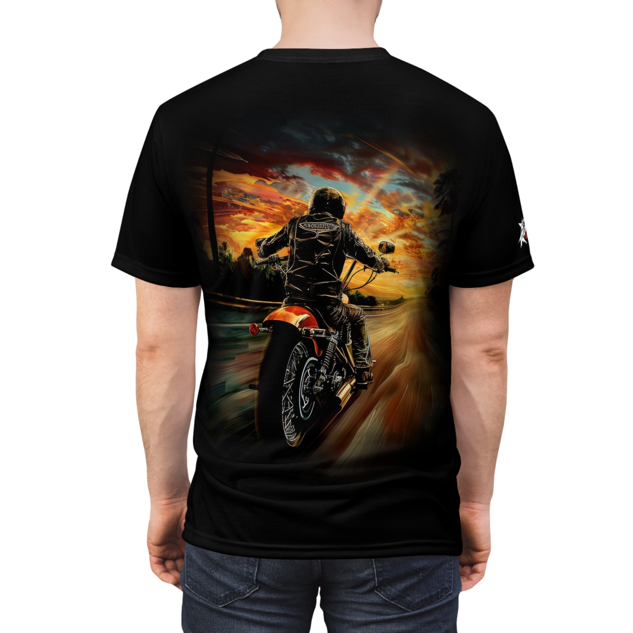 Riding into the Sunset - Motorcycle - Men's Tee Shirt - DC0120
