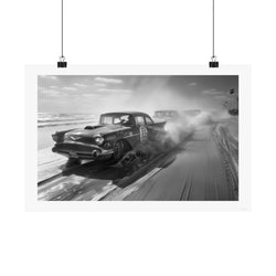 Vintage Daytona 500 - Auto - Gallery Print Poster - DC0130