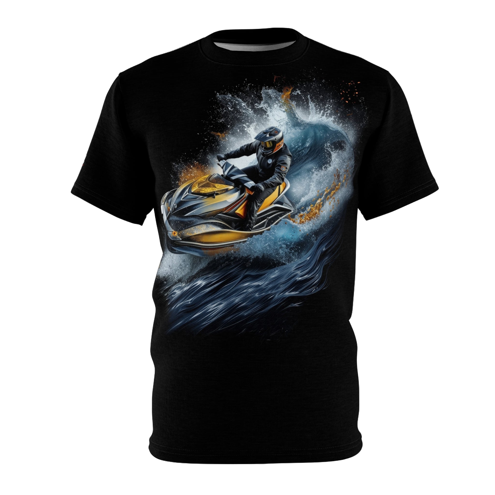 Yellow Jet Skier - Watersports - Men's Tee Shirt - DC0107