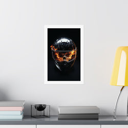 Hot Headed - Motorcycle - Gallery Print Poster - DC0232