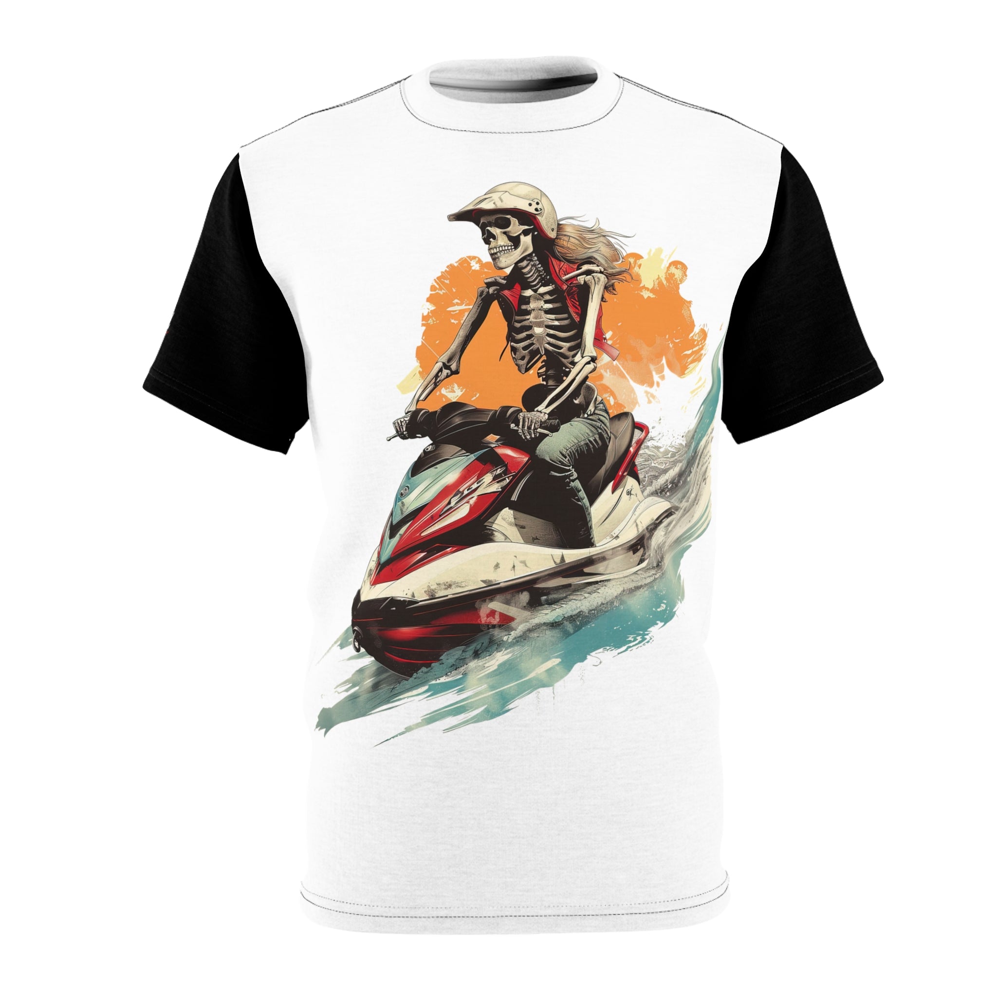 Skeleton Riderz - Watersports - Unisex Tee Shirt - TG0126