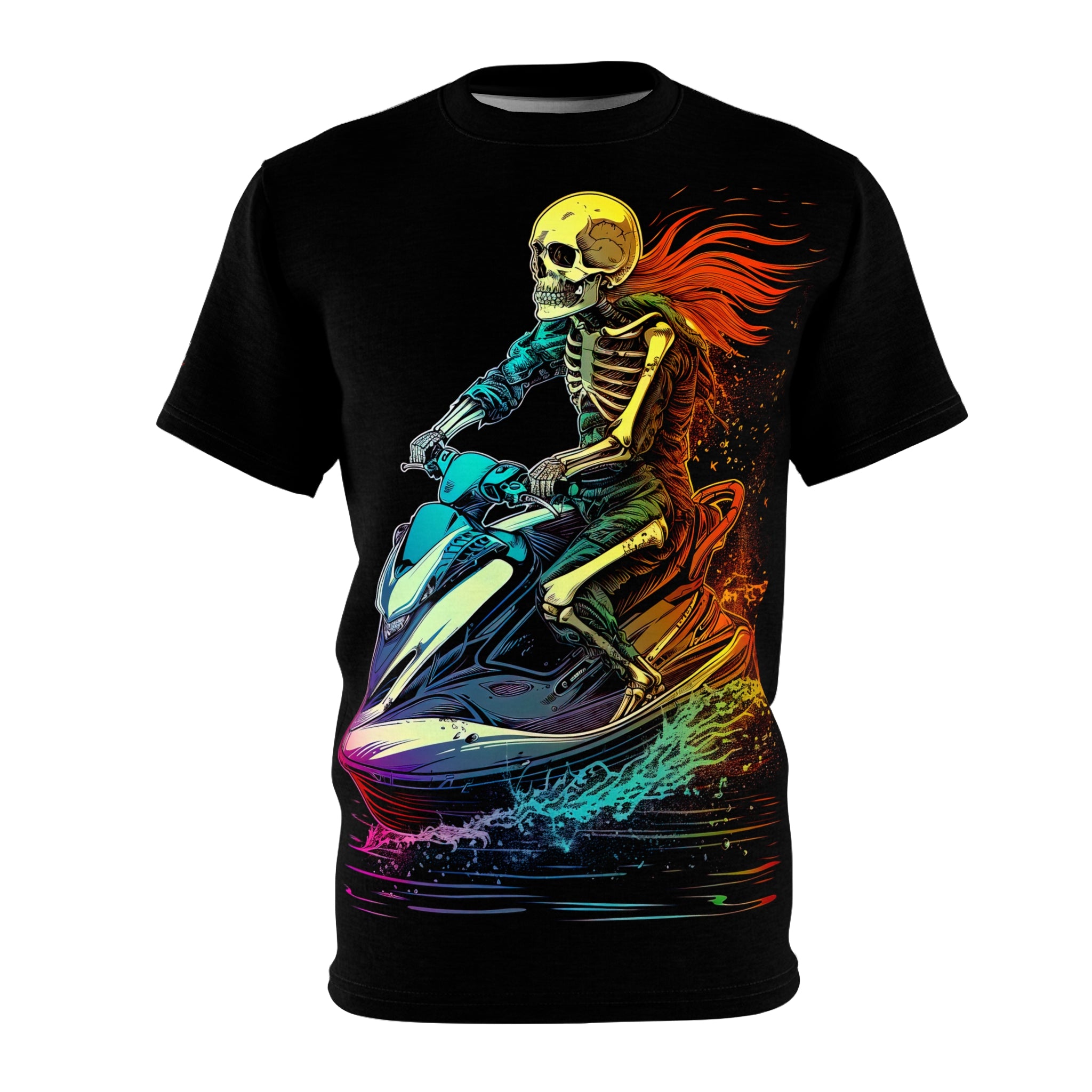 Skeleton Riderz - Watersports - Unisex Tee Shirt - TG0105