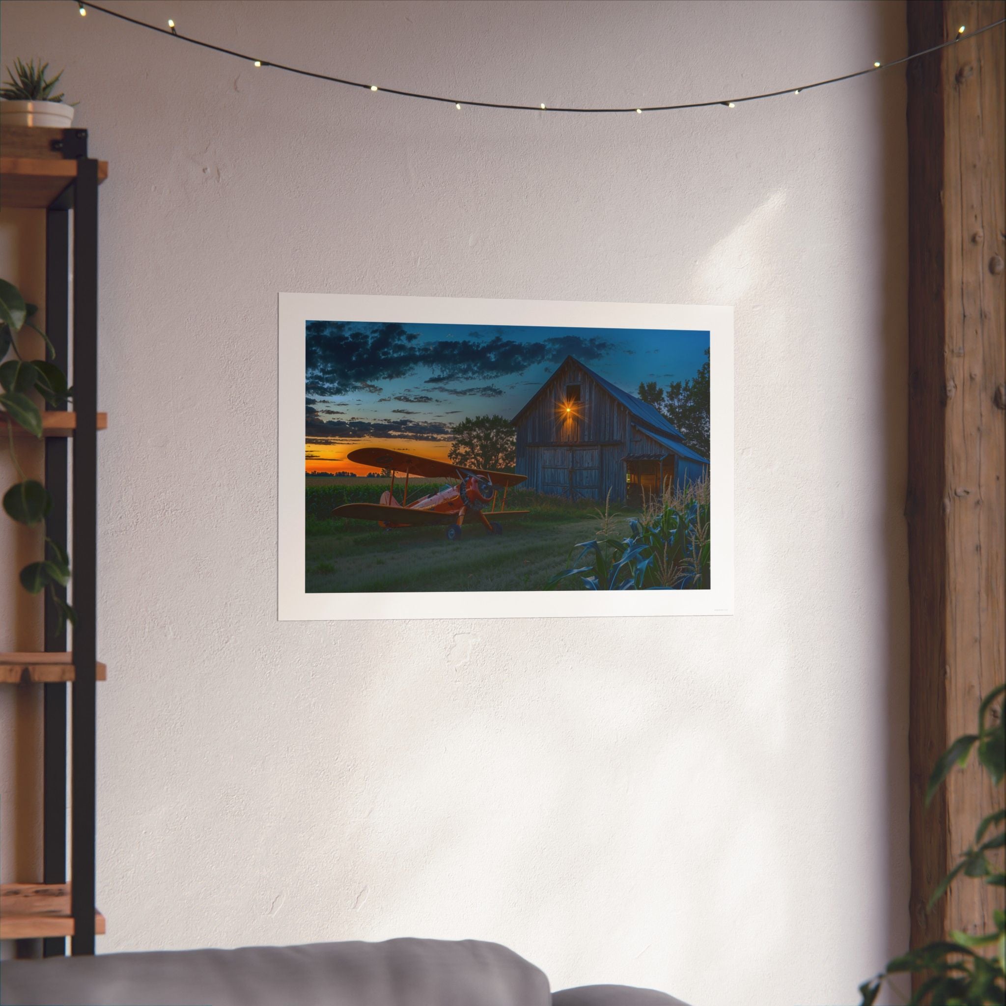 Old Boeing Strerman - Aviation - Gallery Print Poster - DC0169