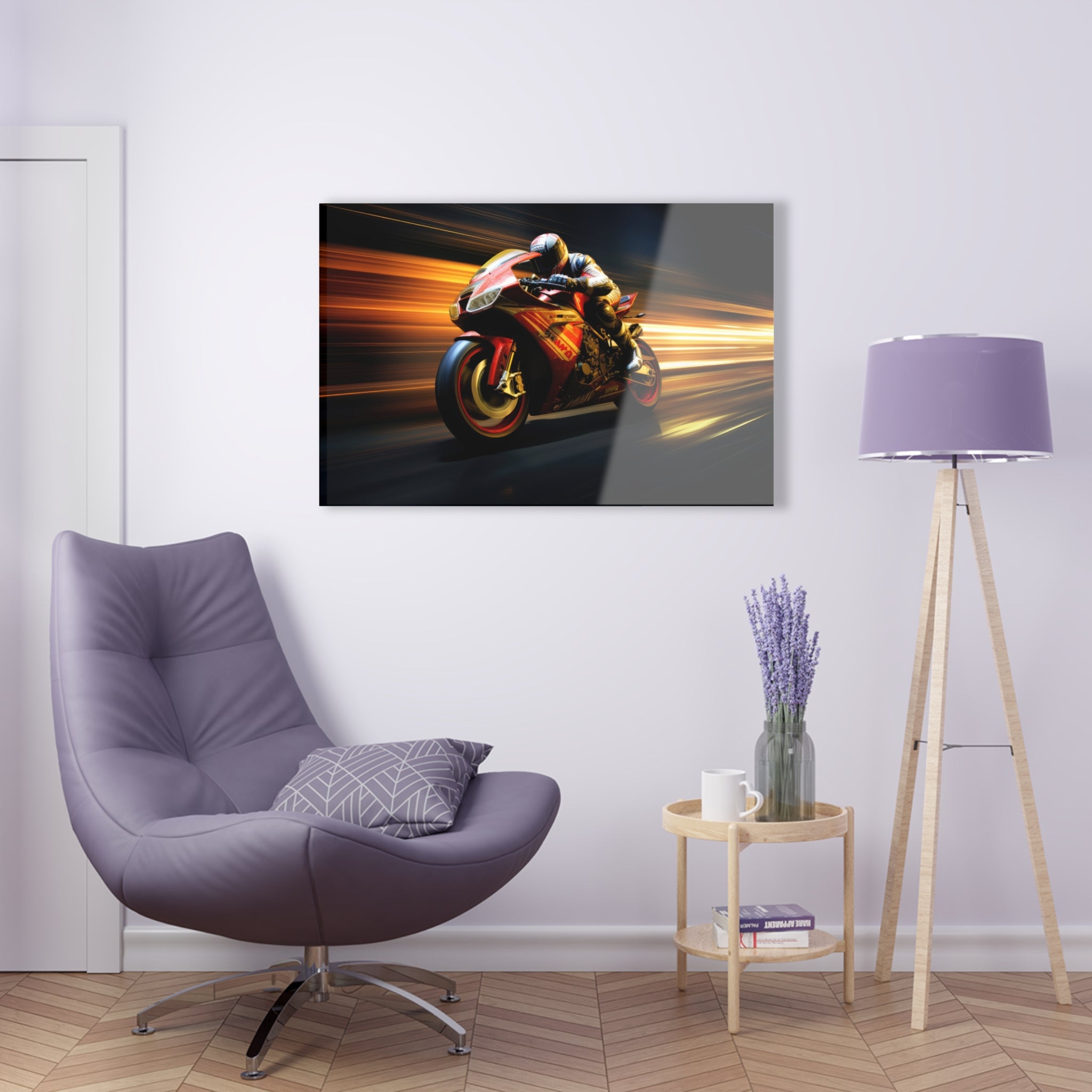 Accelerate - Motorcycle - Acrylic Print - DC0125