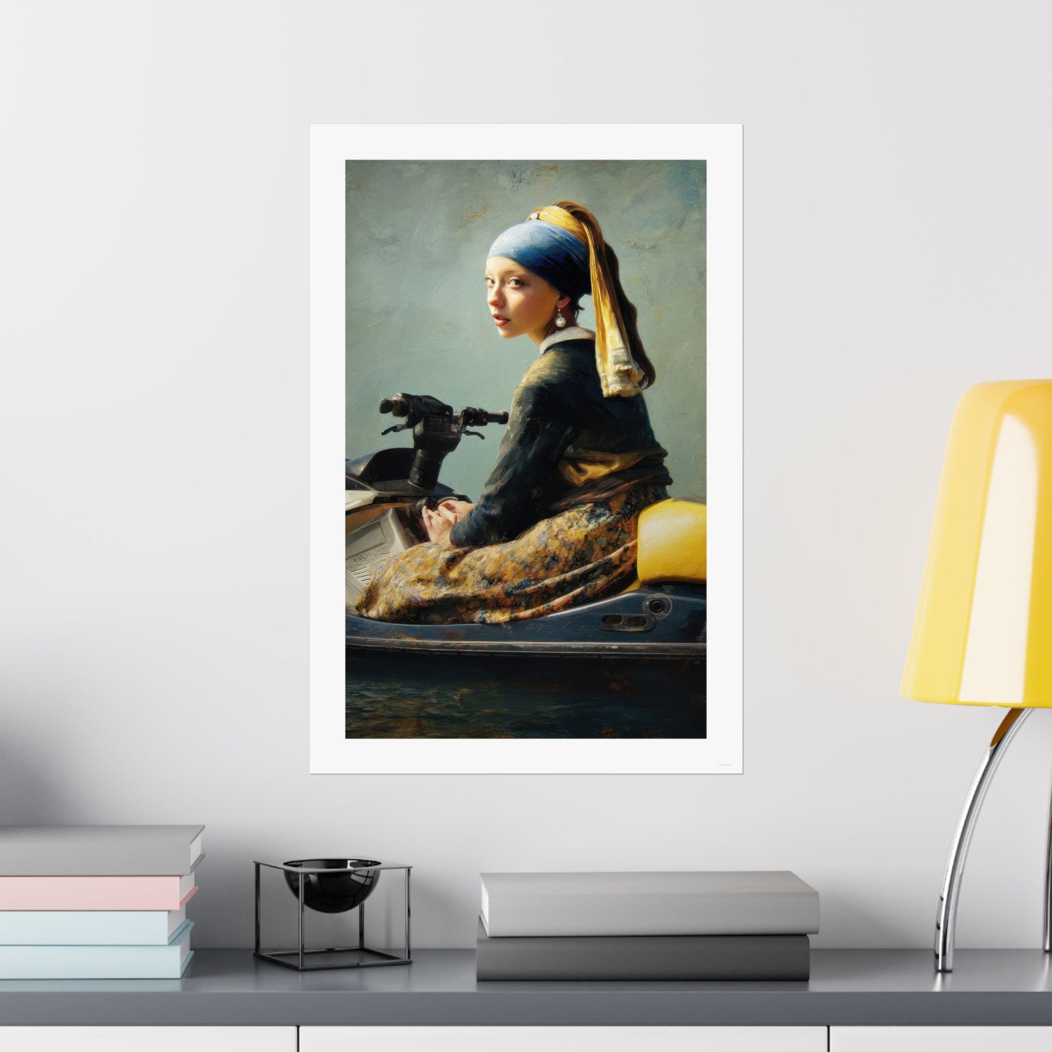 Girl With a Pearl Earring - Johanne Vemeer - Watersports - Gallery Print Poster - DC0260
