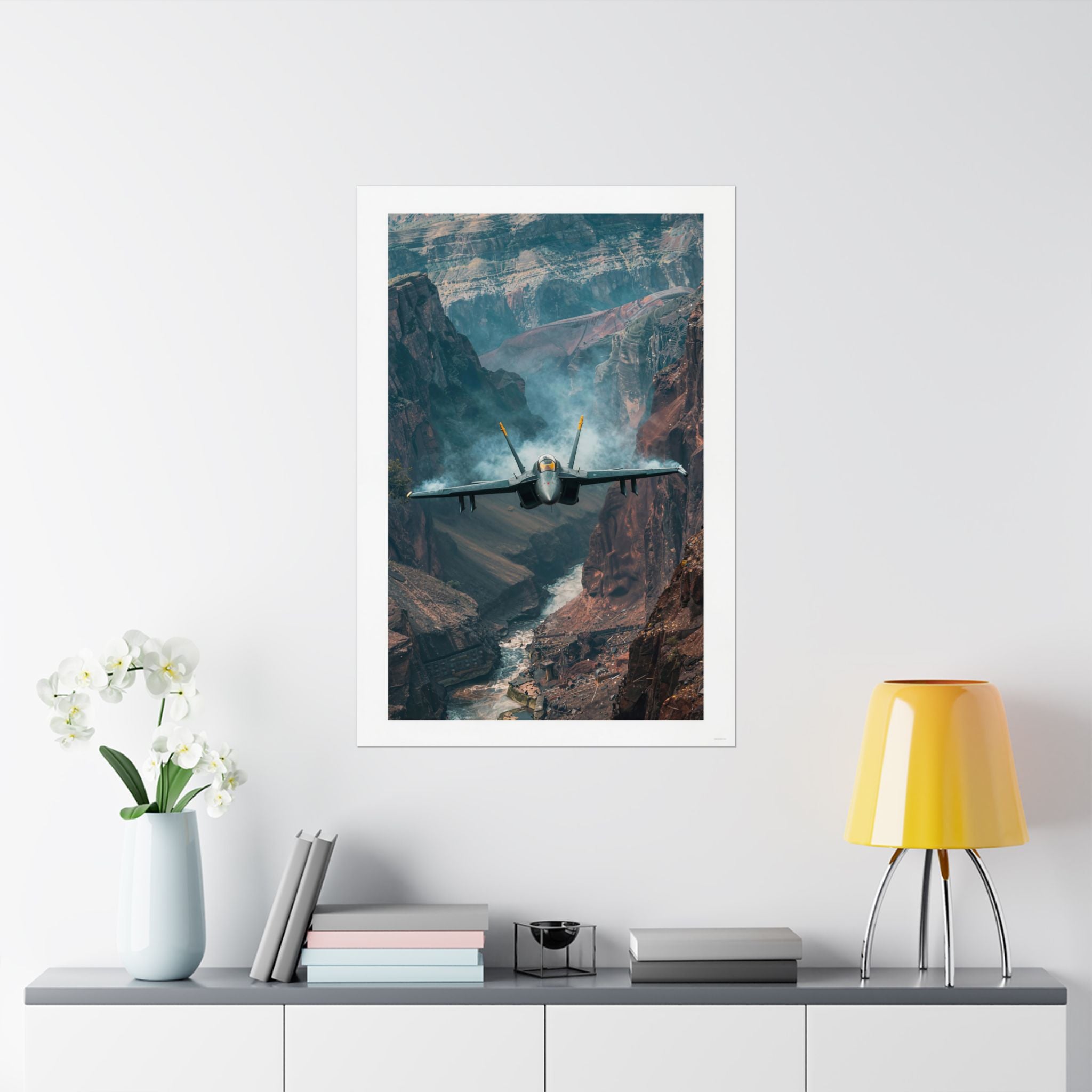 Grand Canyon Jet - Aviation - Gallery Print Poster - DC0148