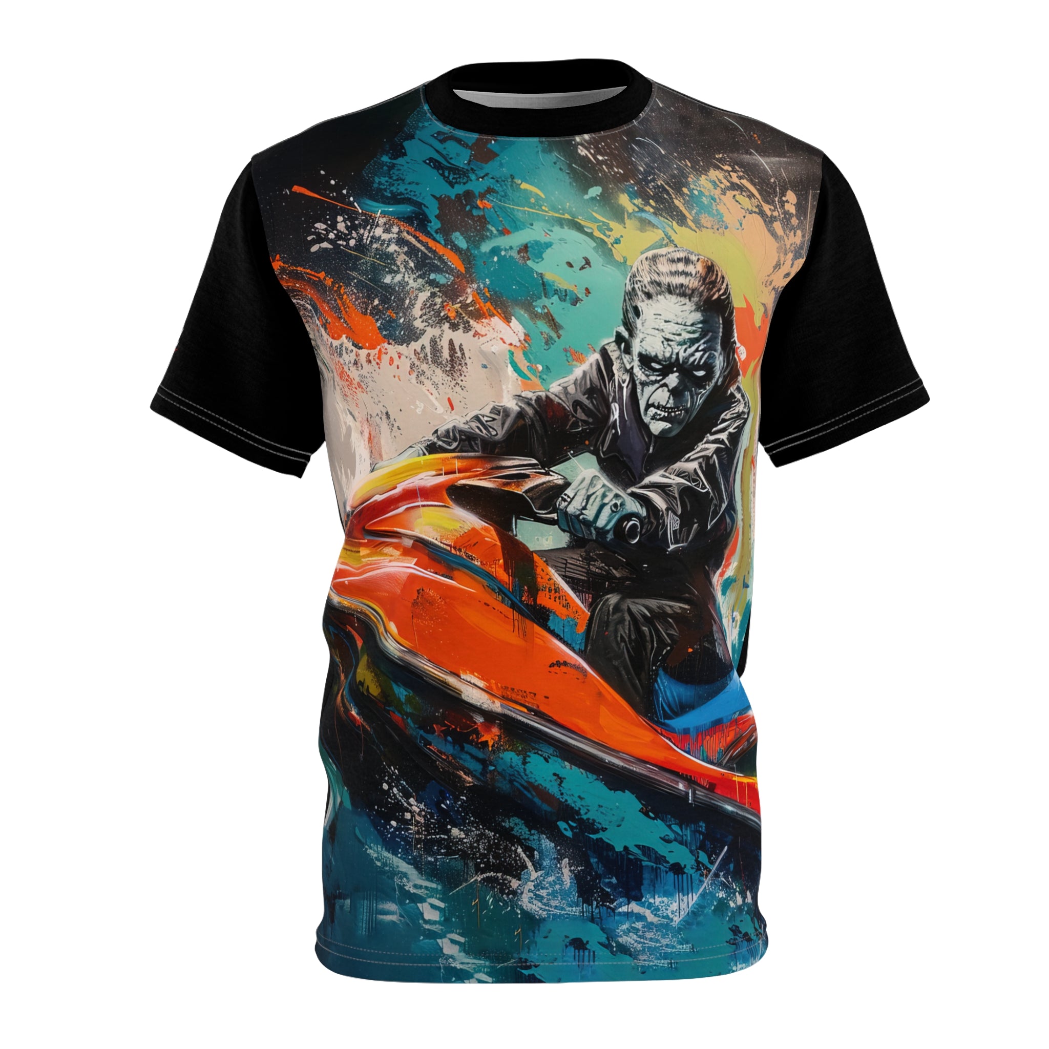 Frankenstein Riderz - Watersports - Unisex Tee Shirt - TG0130