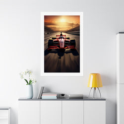 Full Front Formula Car - Auto - Gallery Print Poster - DC0140