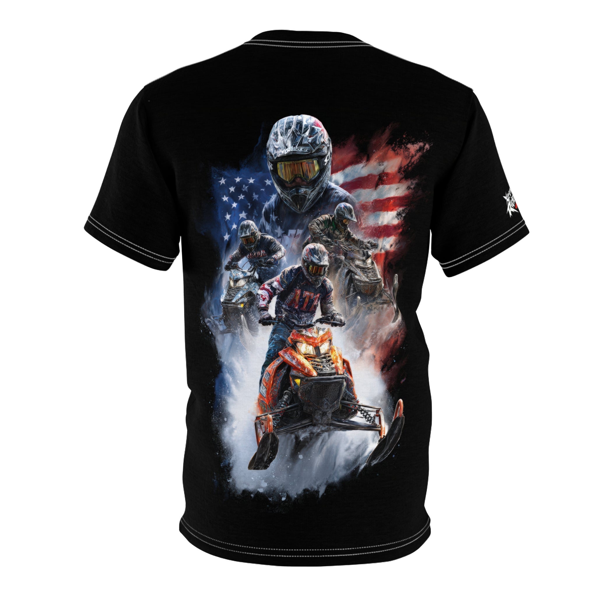 Team America - Snowmobile - Men's Tee Shirt - DC0266