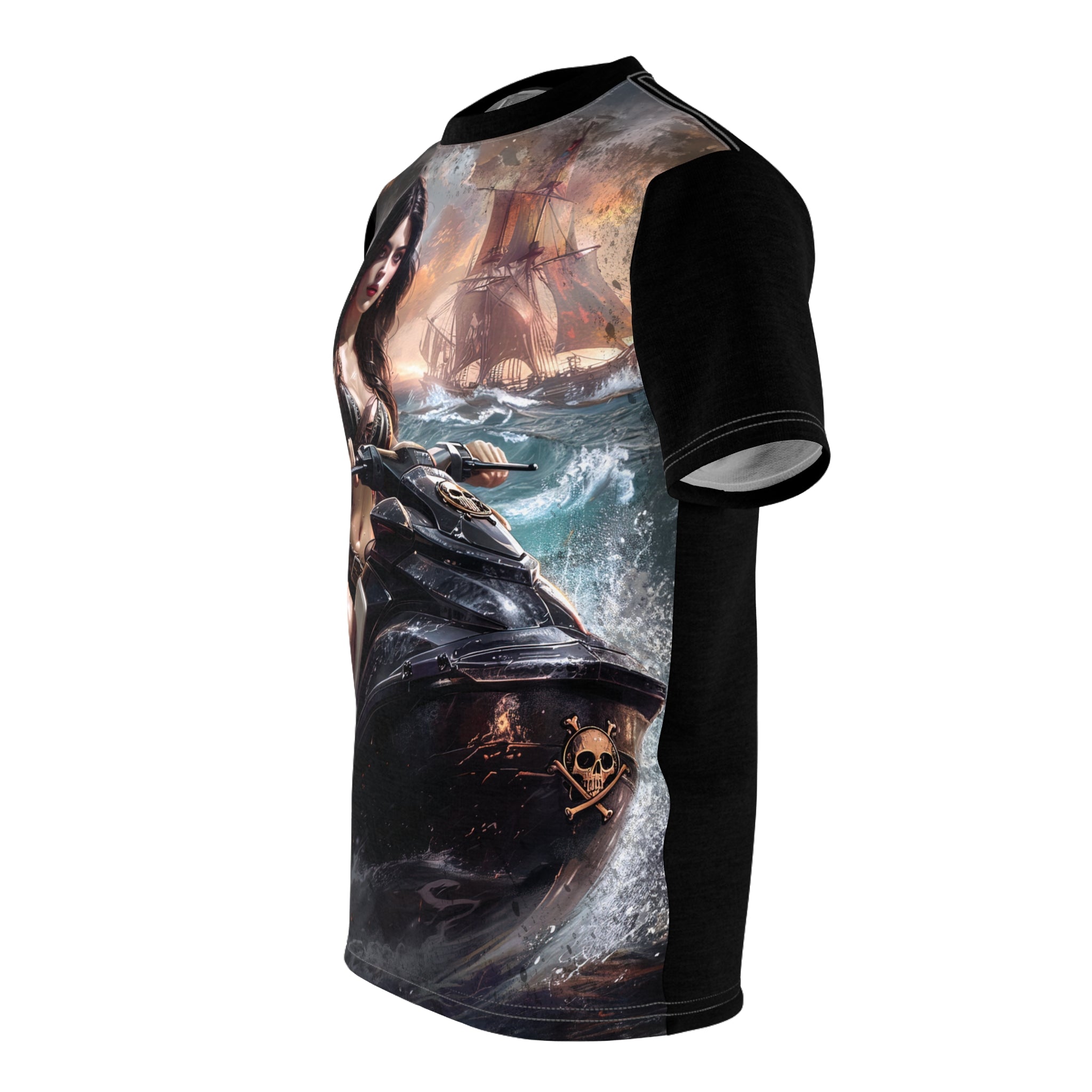 Pirate Riderz - Watersports - Unisex Tee Shirt - TG0129