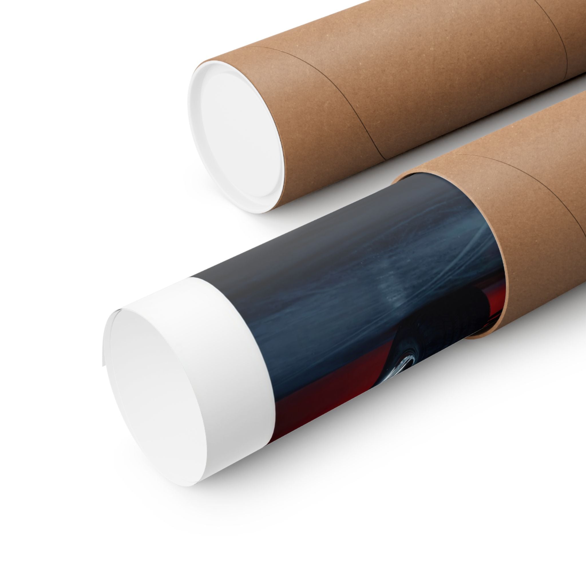 Flamed Deuce Coupe - Auto - Gallery Print Poster - DC0137