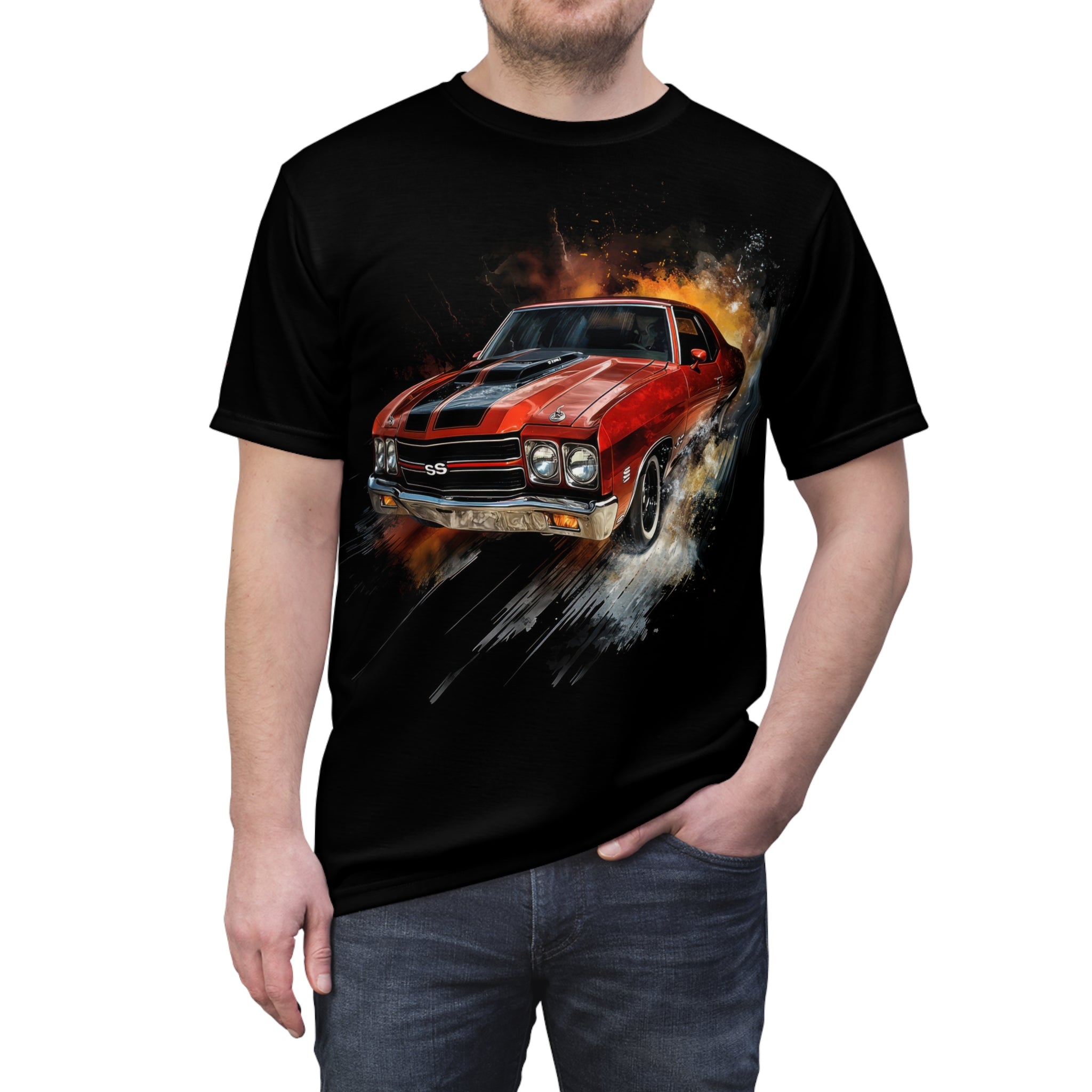 1970 Chevrolet Chevelle SS- Auto - Men's Tee Shirt - DC0223