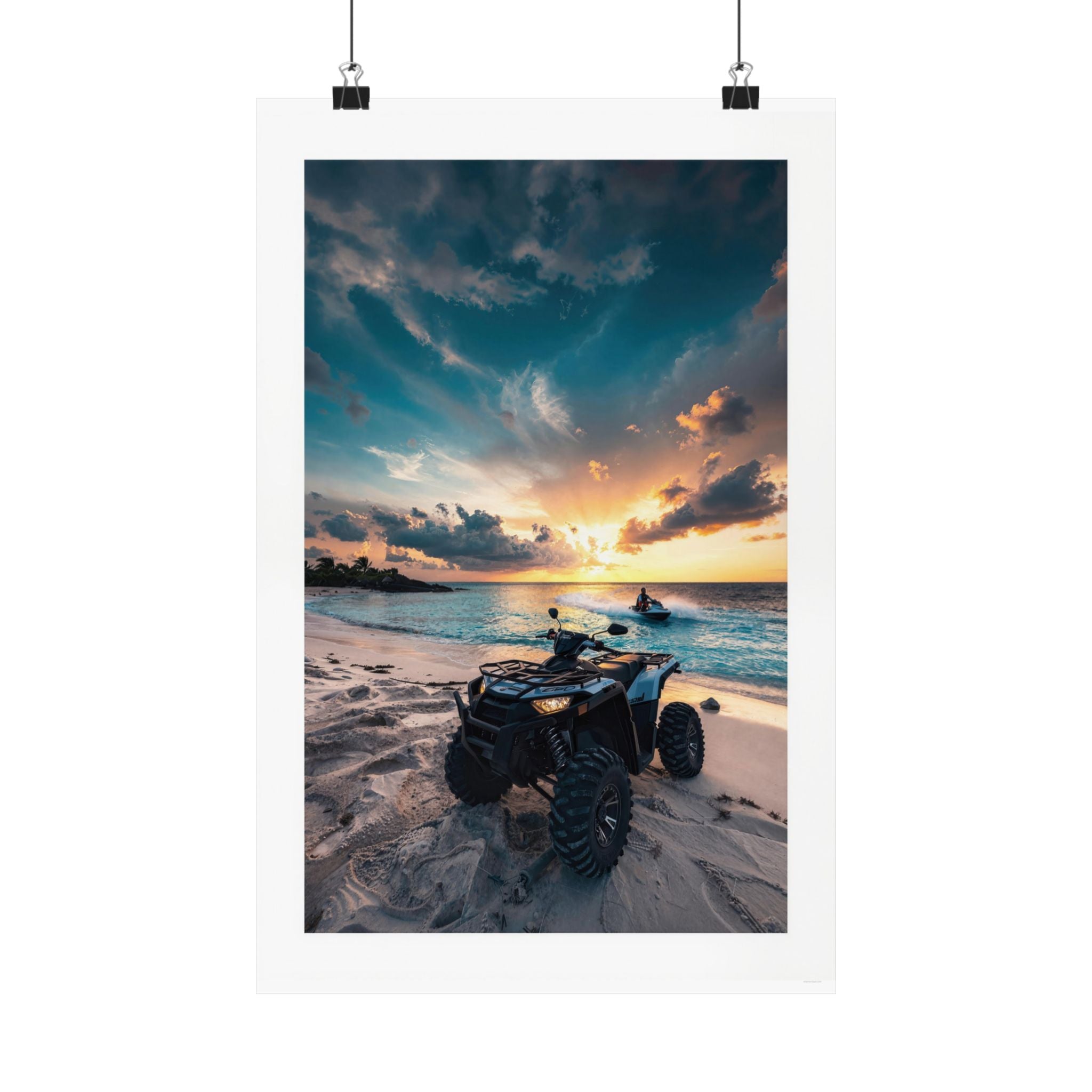 Cooling Off - ATV/Watersports - Gallery Print Poster - DC0142
