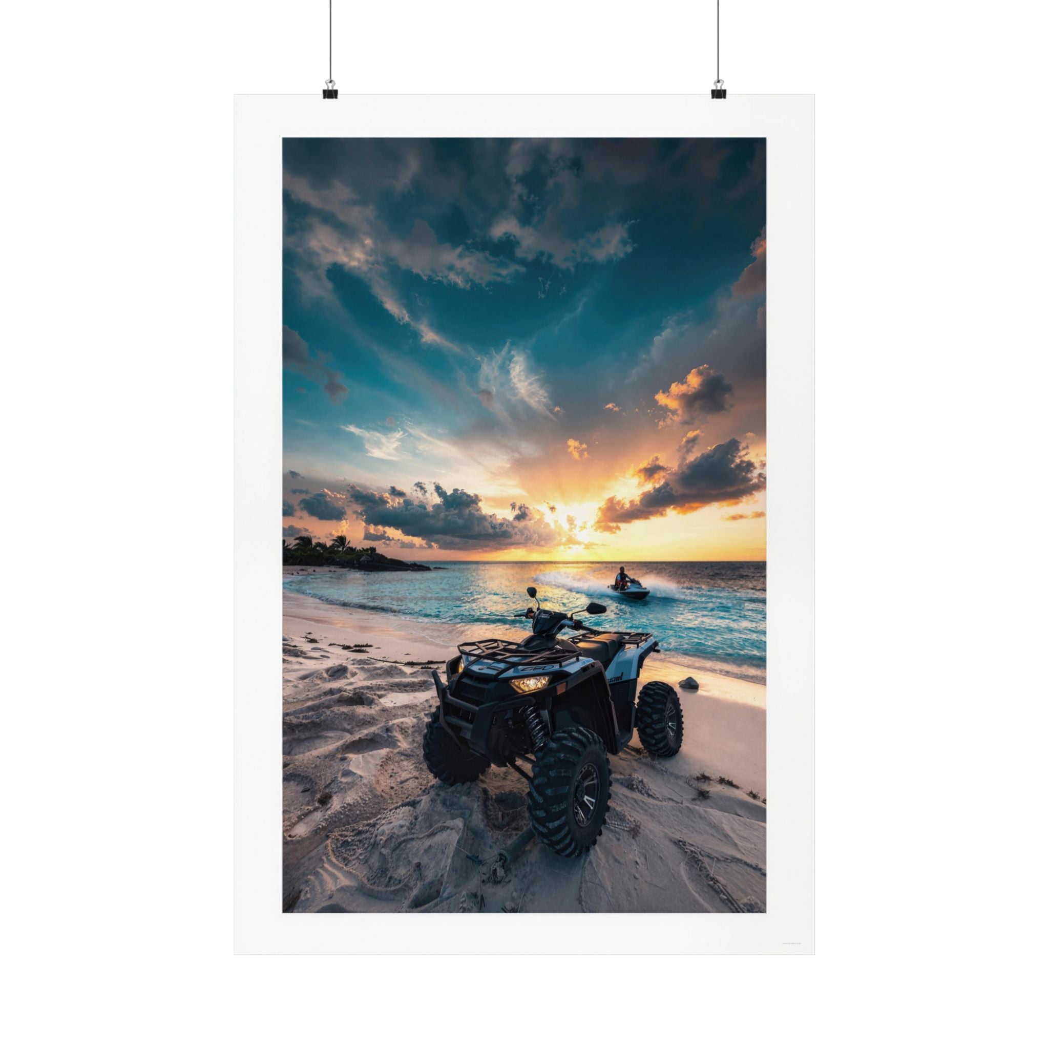 Cooling Off - ATV/Watersports - Gallery Print Poster - DC0142