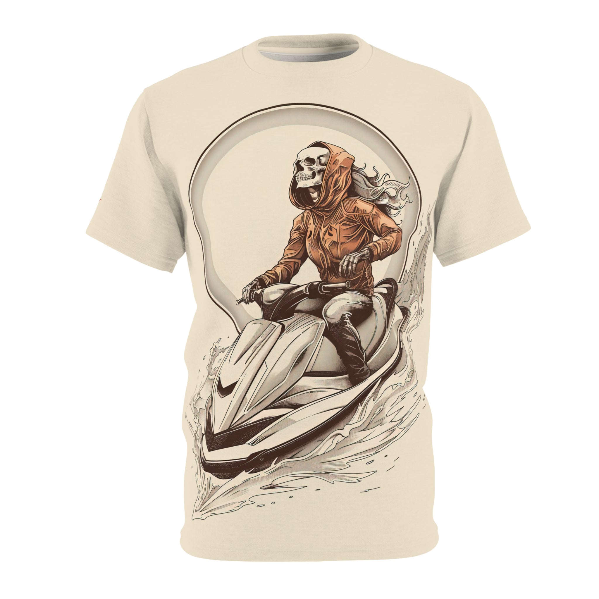 Skeleton Riderz - Watersports - Unisex Tee Shirt - TG0141