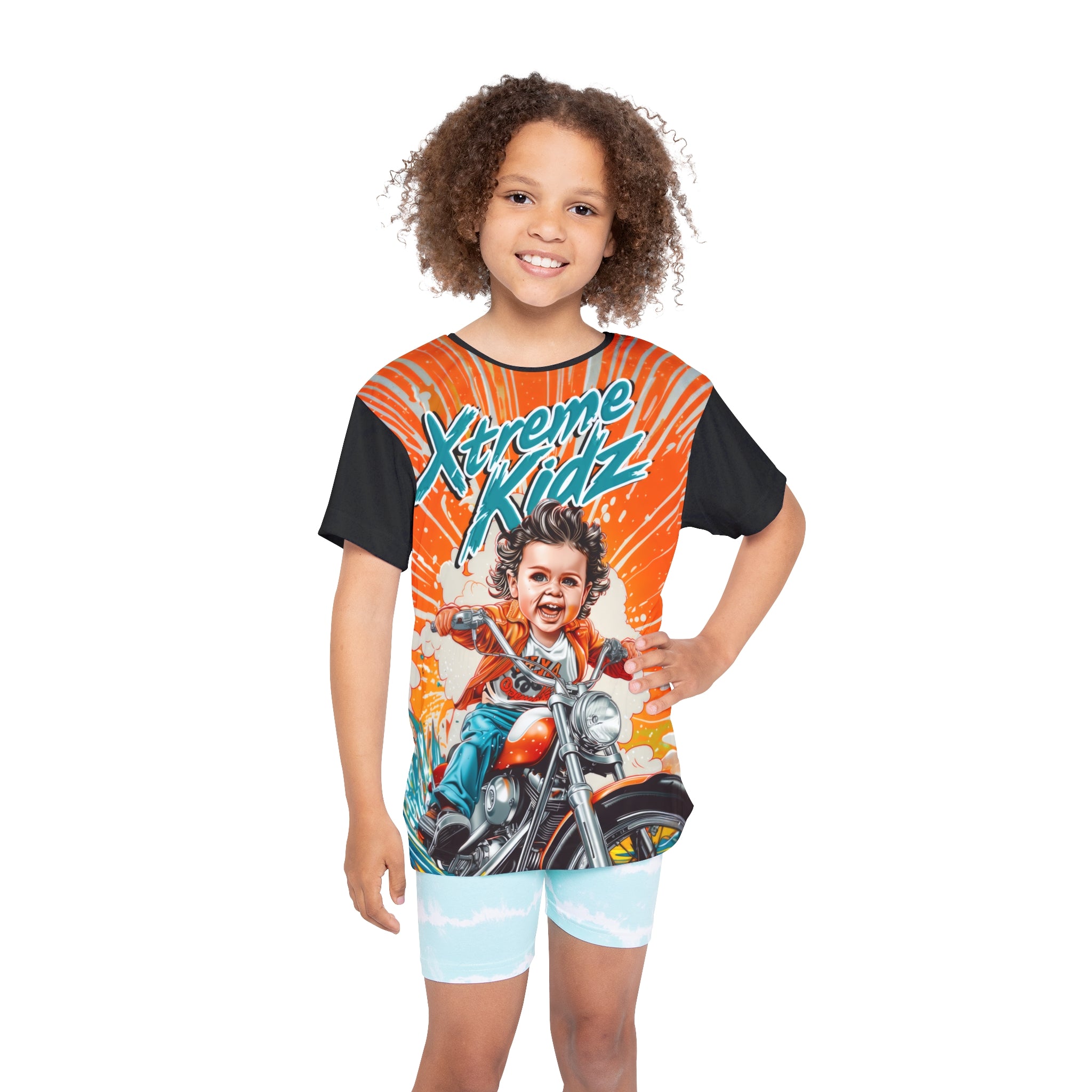 Motorcycle- Xtreme Kidz- Sports Jersey