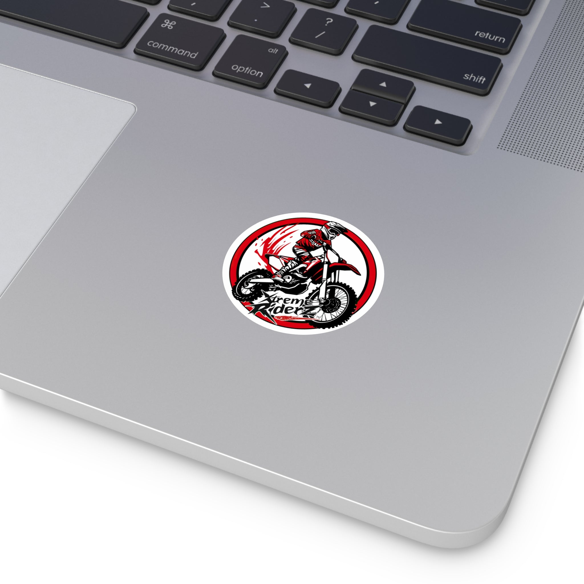 Motocross- Xtreme Riderz- Round Vinyl Stickers