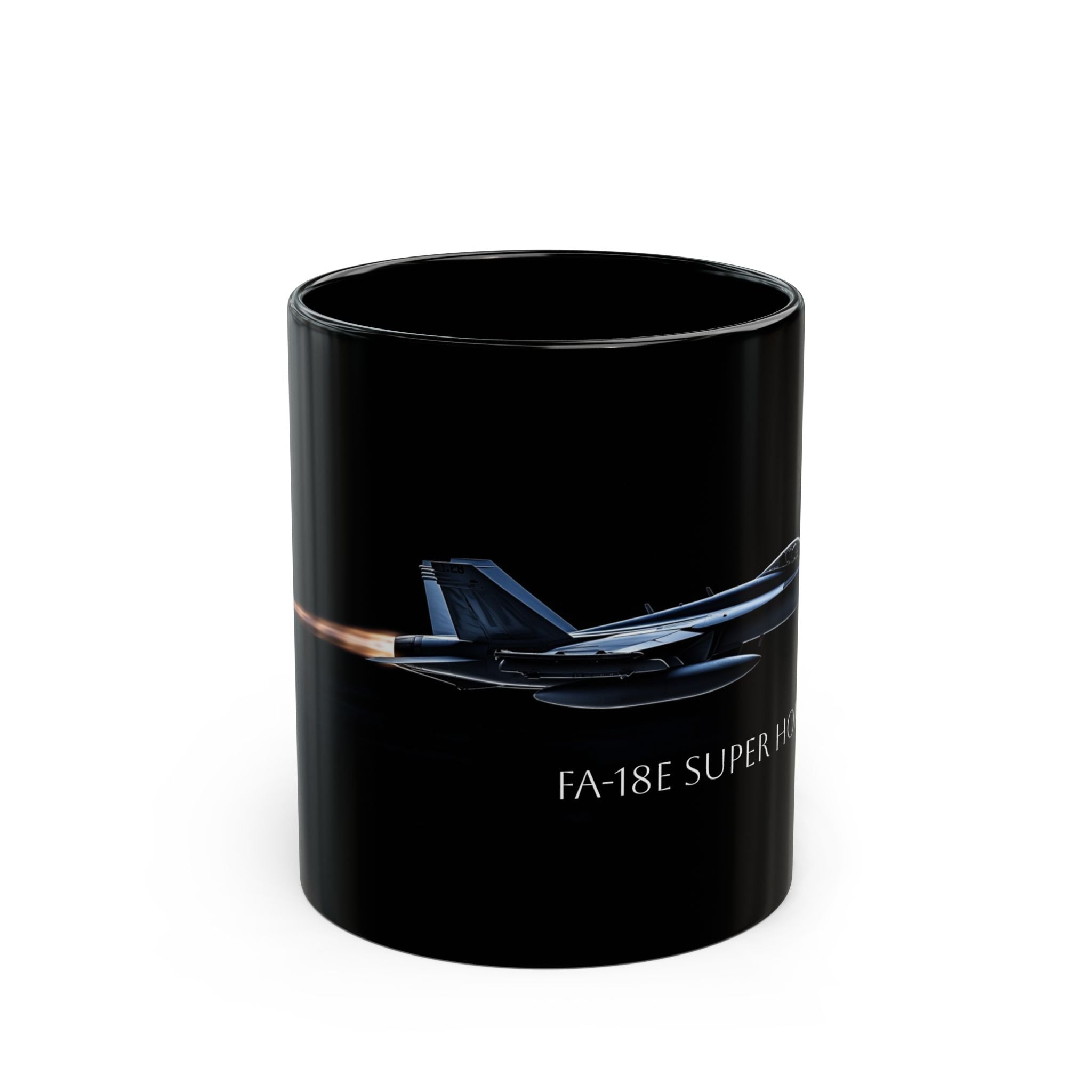 FA-18E Super Hornet Black Mug (11oz, 15oz) - Aviation - DC0243