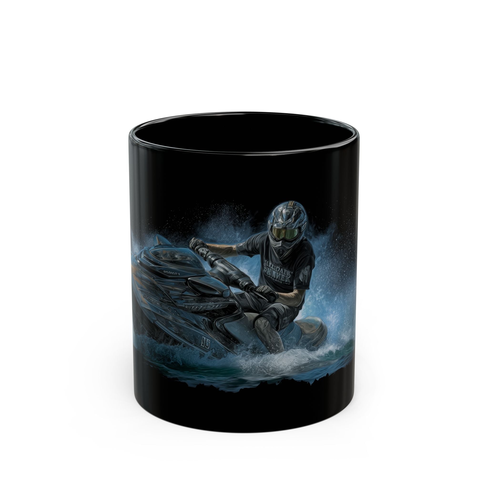 Splash Down Black Mug (11oz, 15oz) - Watersports - DC0293