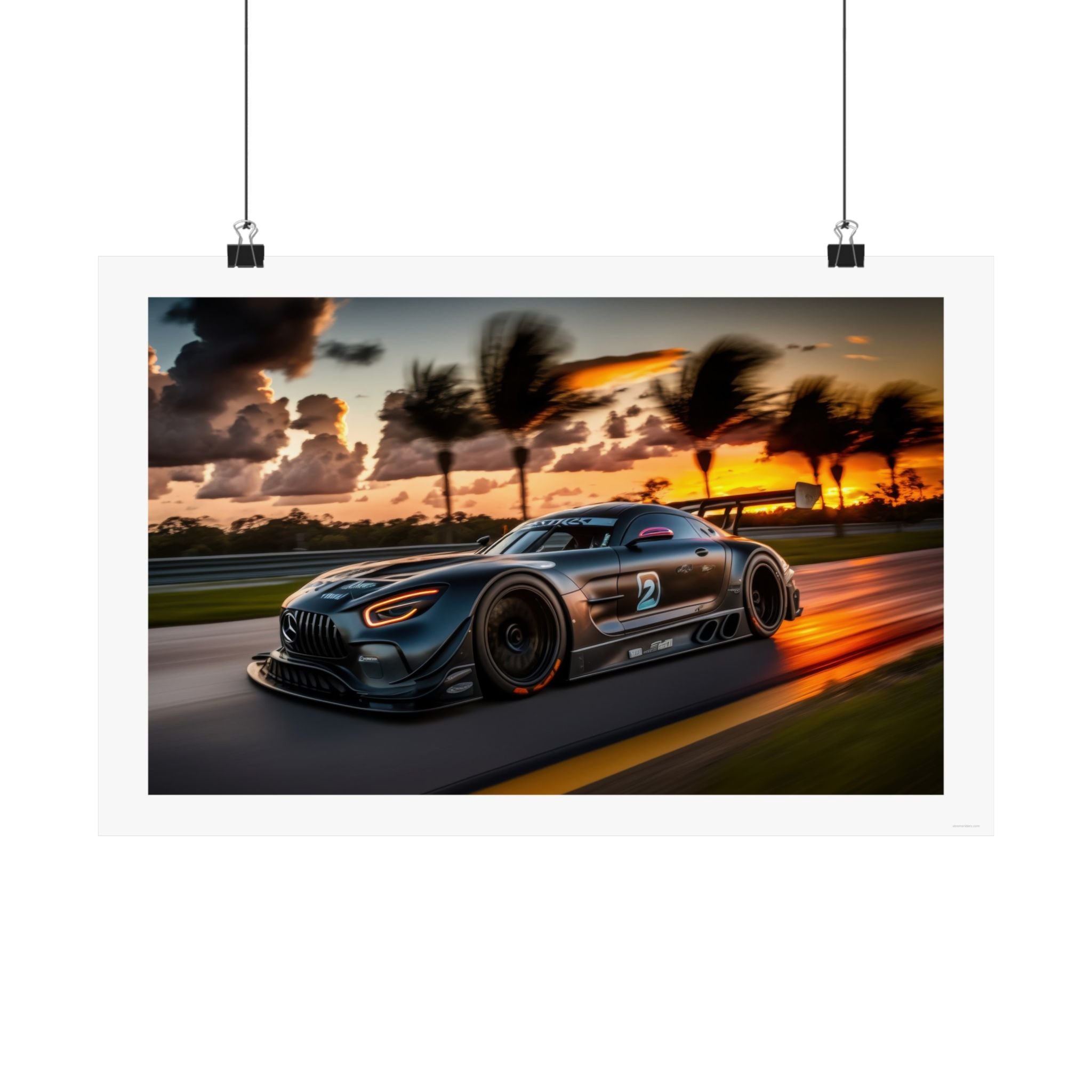 Mercedes AMT GT3 - Auto - Gallery Print Poster - DC0133