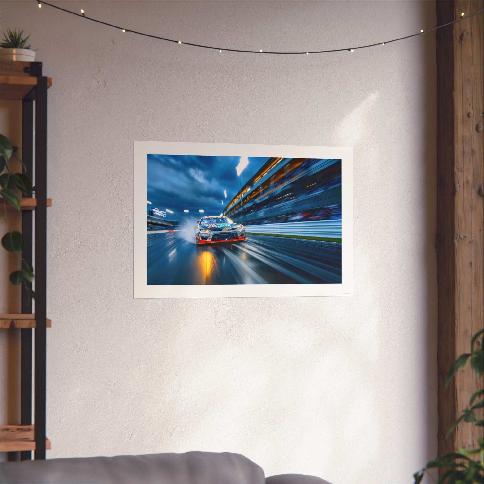 Daytona 500 at Dusk - Auto - Gallery Print Poster - DC0131