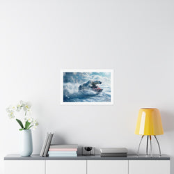 Bear it All - Snowmobile - Gallery Print Poster - DC0166